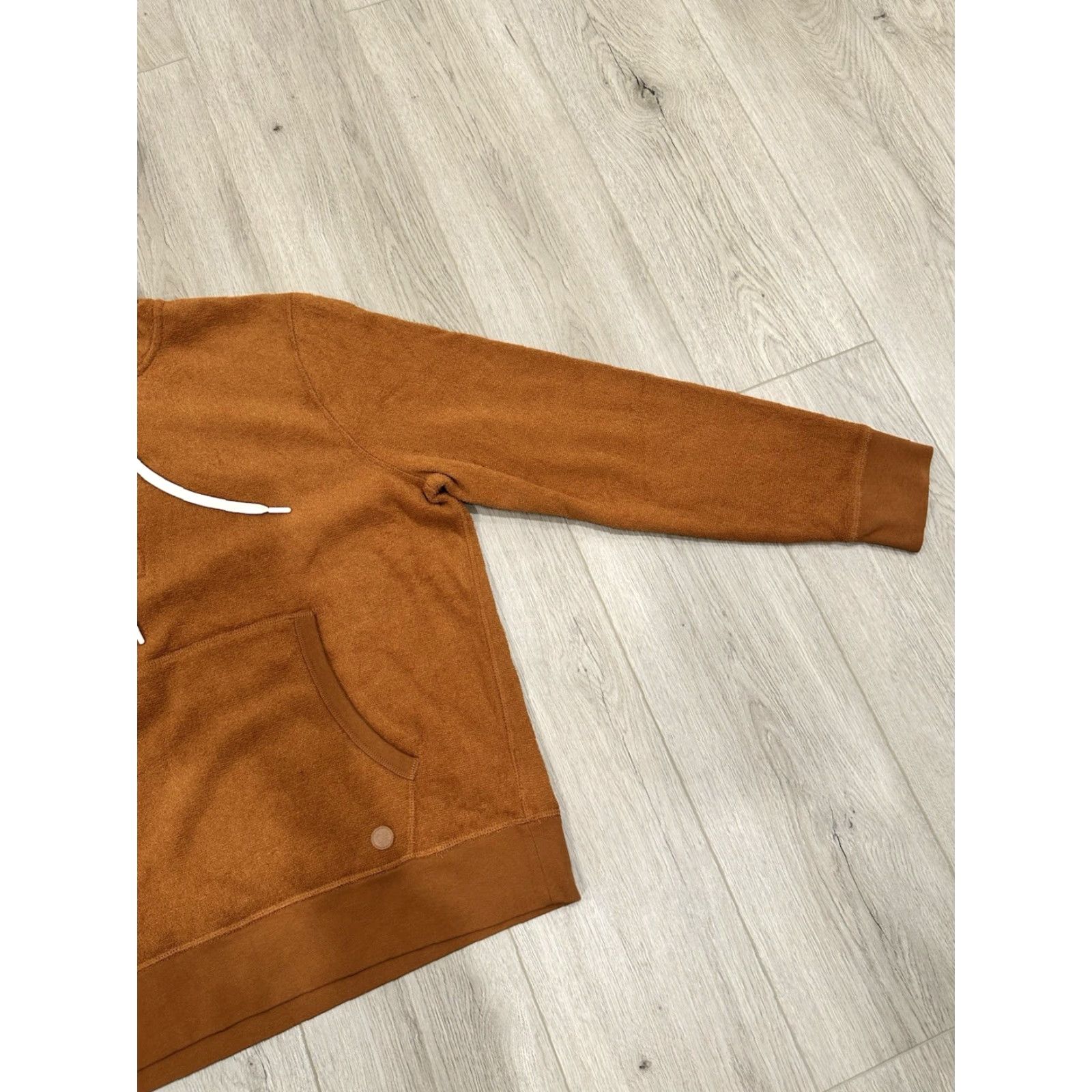 Outerknown Outerknown Hoodie Mens XL Orange Sweatshirt Organic Terry Cloth Size US XL / EU 56 / 4 - 2 Thumbnail