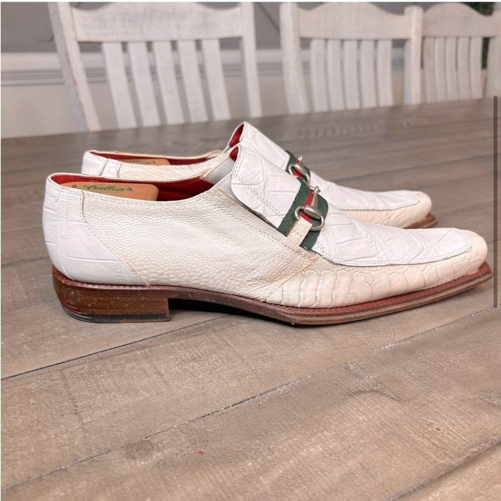 Mauri Mauri Mens Genuine Crocodile Dress Shoes Men Size 11 Size US 11 / EU 44 - 3 Thumbnail