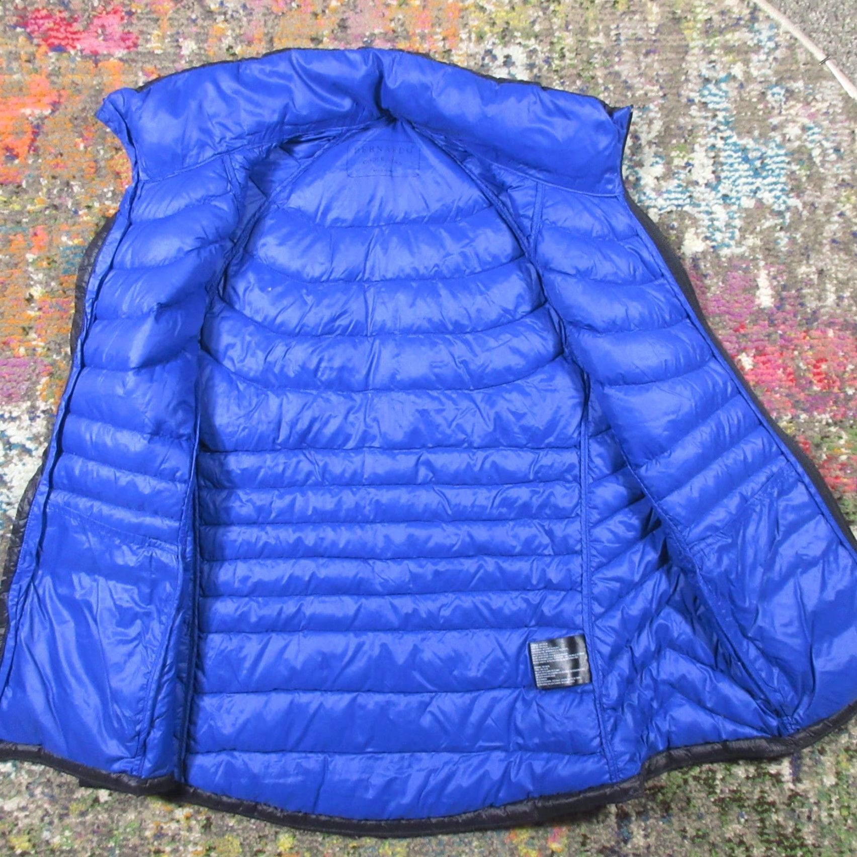 Vintage Bernardo Vest Puffer Jacket Womens M Black Packable Down Mid-Length Sleeveless Solid Size M / US 6-8 / IT 42-44 - 4 Thumbnail