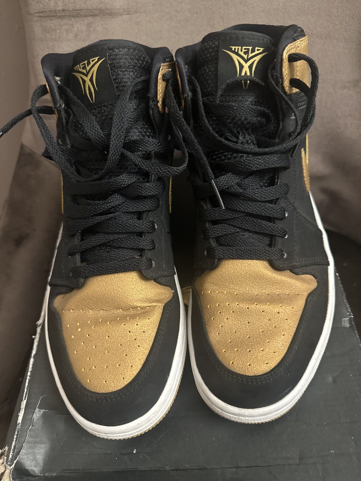 Jordan Brand Air Jordan 1 x Melo x 2014 Size US 9.5 / EU 42-43 - 3 Thumbnail