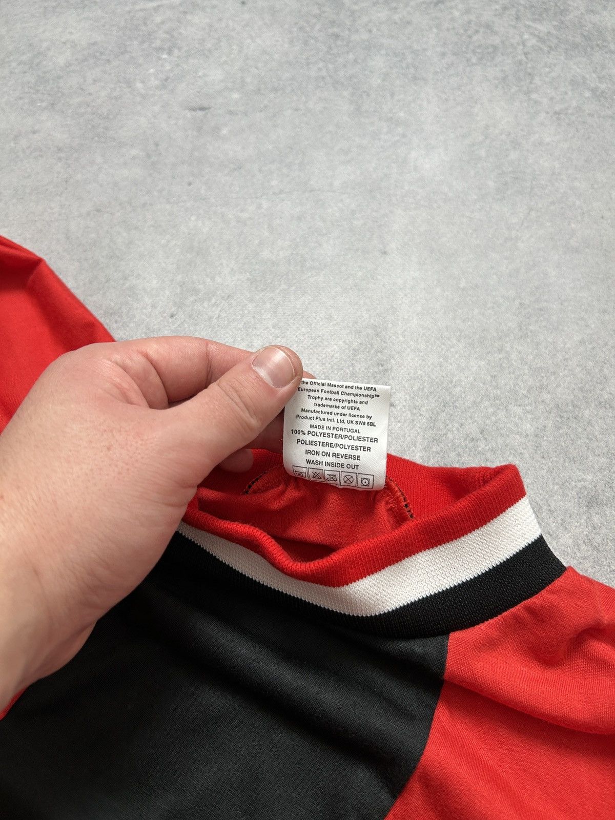 Coca Cola Vintage Coca & Cola Euro 2000 Uefa jersey official licensed Size US L / EU 52-54 / 3 - 4 Thumbnail