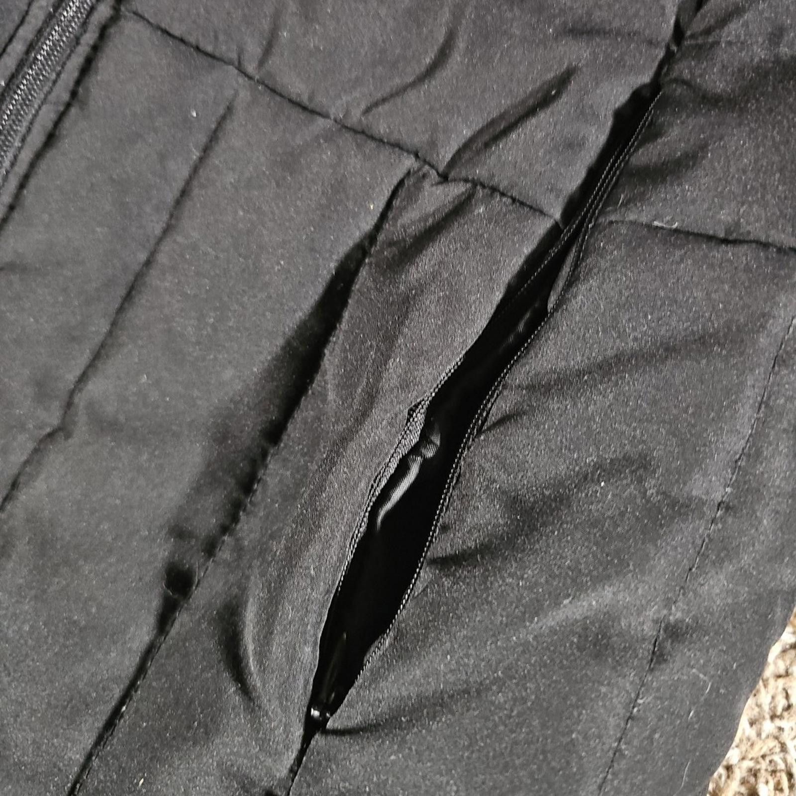 Other Kenneth Cole Reaction Womens M Black Down Puffer Full Zip Size M / US 6-8 / IT 42-44 - 6 Thumbnail