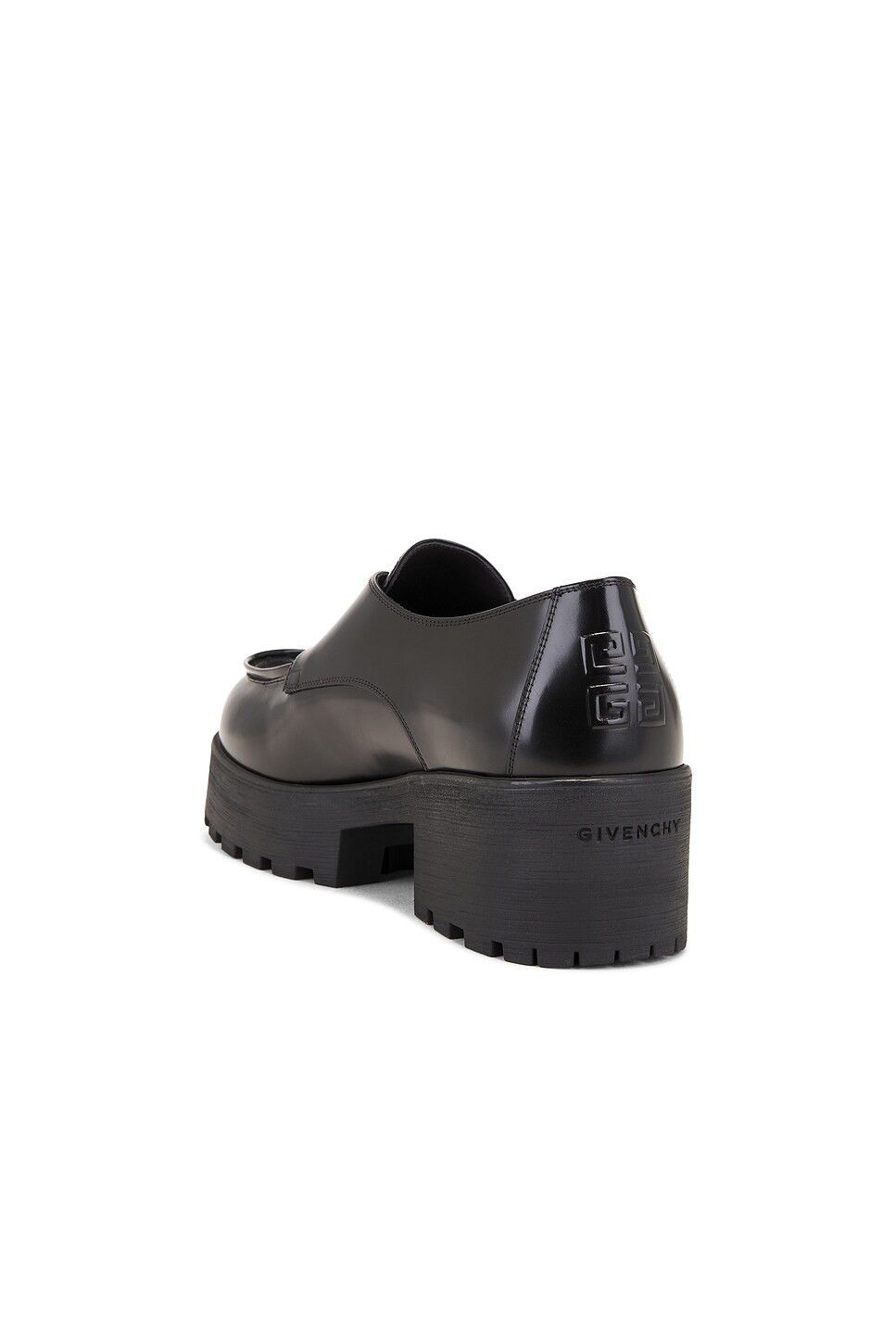 Givenchy o1w1db10326 Voyou Monk Loafers in Black Size US 7 / IT 37 - 3 Thumbnail