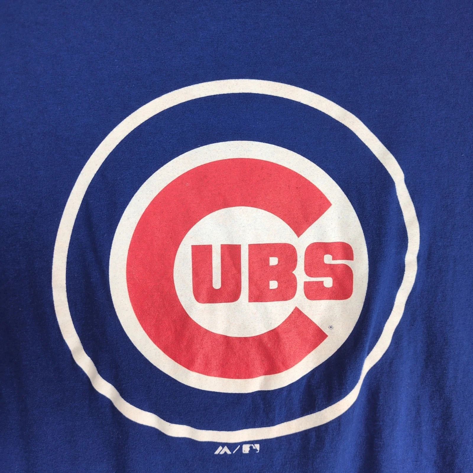 Majestic Chicago Cubs Baseball Logo Men's L Graphic T-Shirt Majestic Size US L / EU 52-54 / 3 - 3 Thumbnail