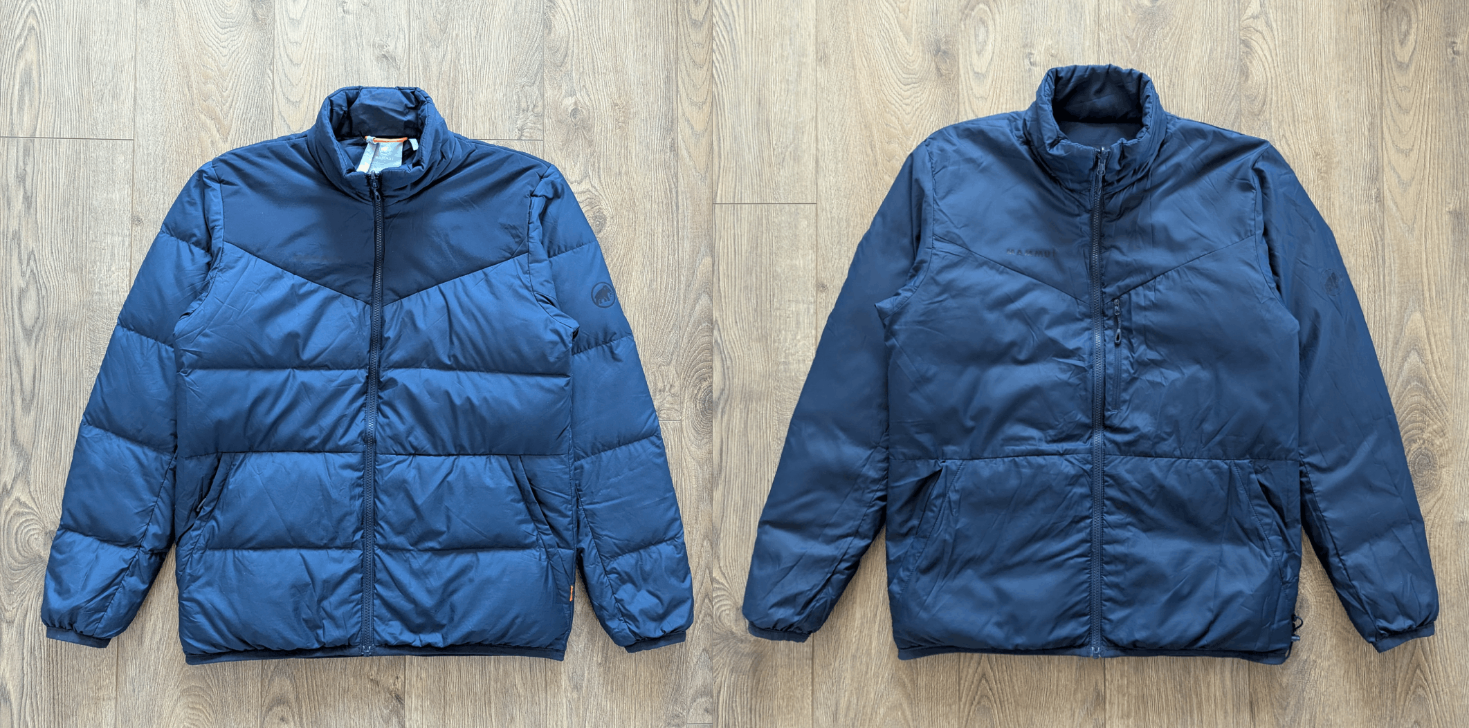 Mammut Mammut Reversible Down Jacket Size M Navy Outdoor Trekking Size US M / EU 48-50 / 2 - 1 Thumbnail