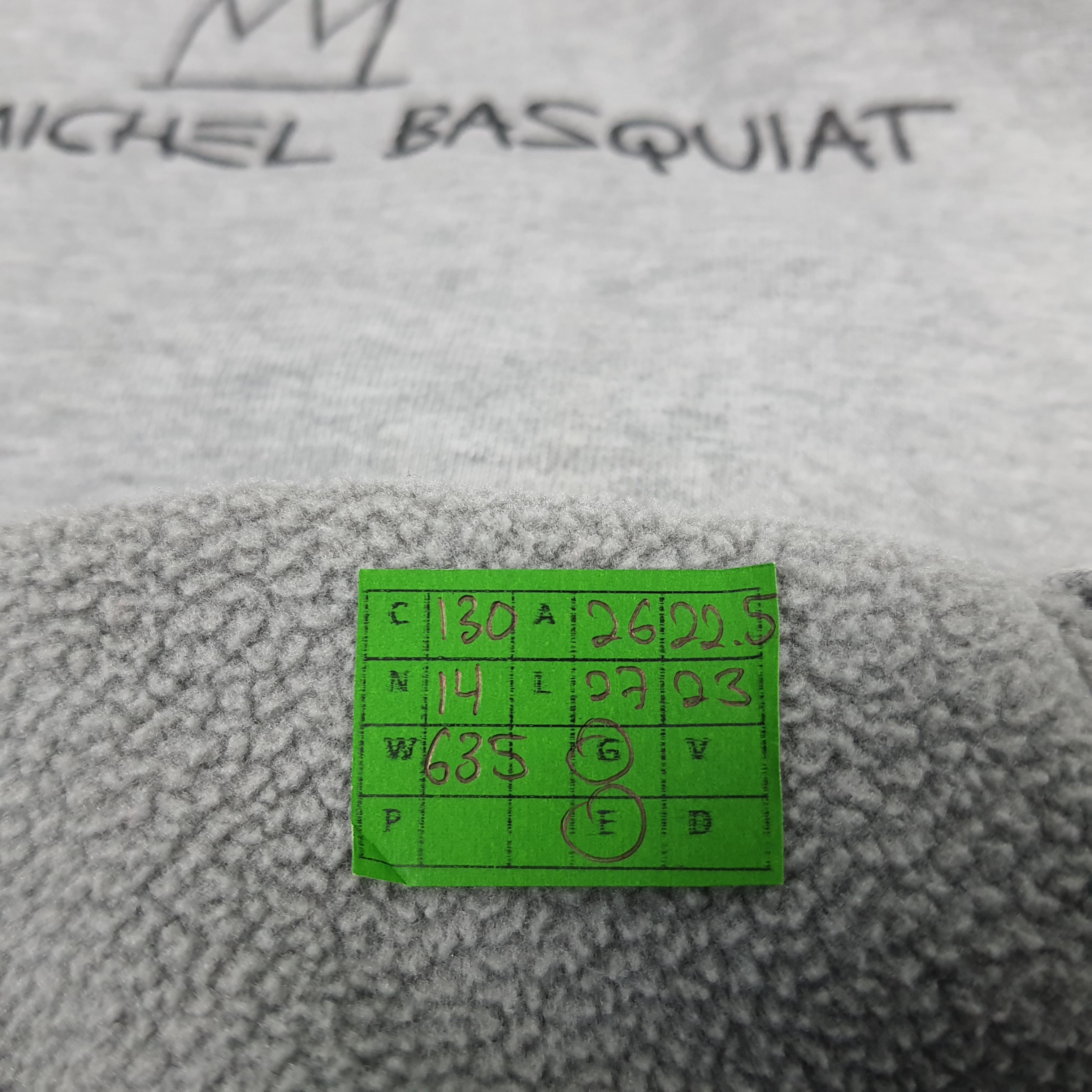 Japanese Brand × Jean-Michel Basquiat Vintage Jean Michael Basquiat Streetwear Hoodies Size US XL / EU 56 / 4 - 11 Thumbnail