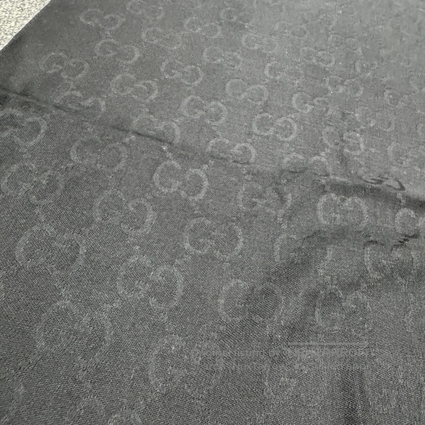 Gucci Guicci Double-G full-print wool scarf| Size ONE SIZE - 5 Thumbnail