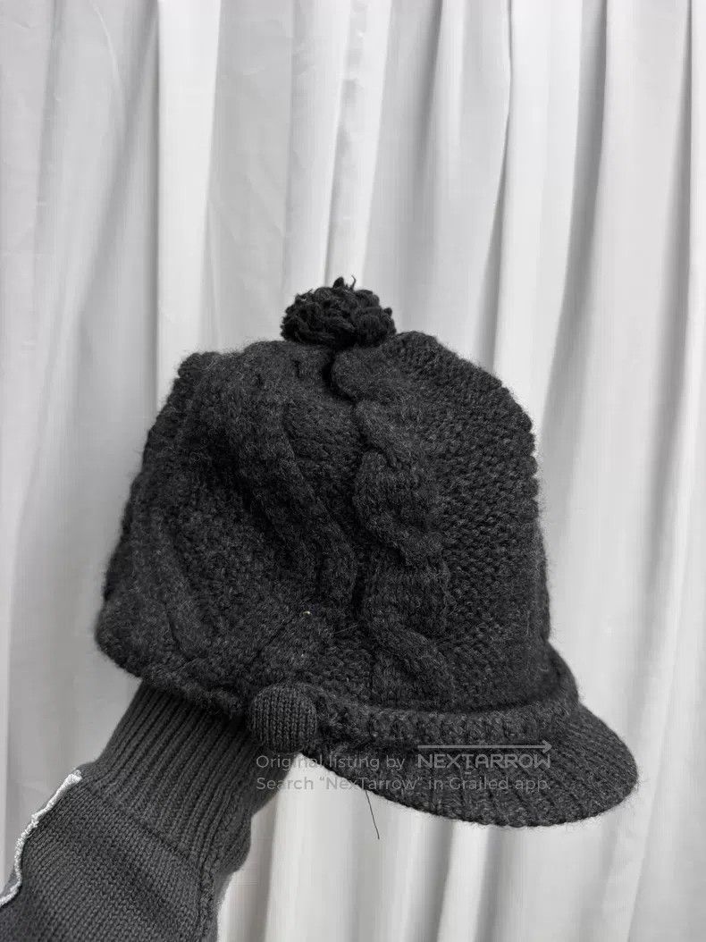 Other Yohji Yamamoto Knitted wool hat with ribbed brim and struc Size ONE SIZE - 6 Thumbnail