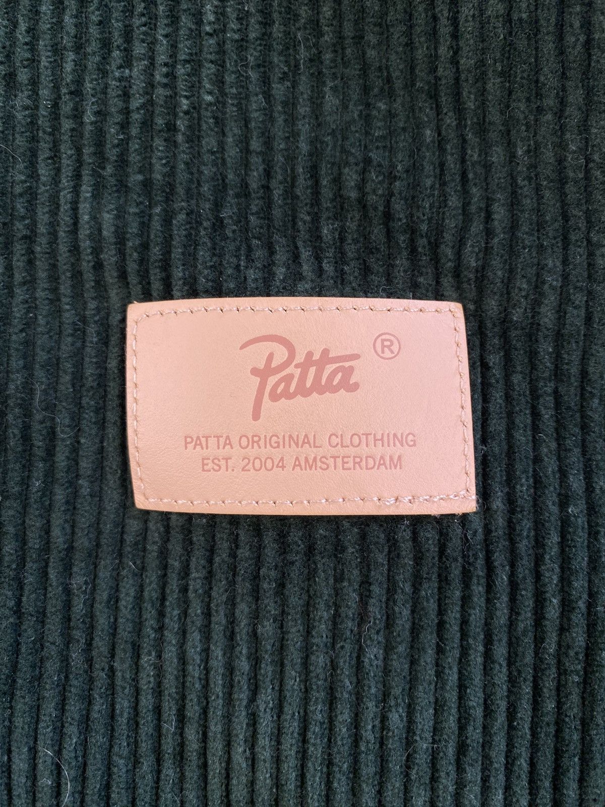 Patta Patta Green Corduroy Jacket with Two Front Pocket Size: L Size US L / EU 52-54 / 3 - 2 Thumbnail
