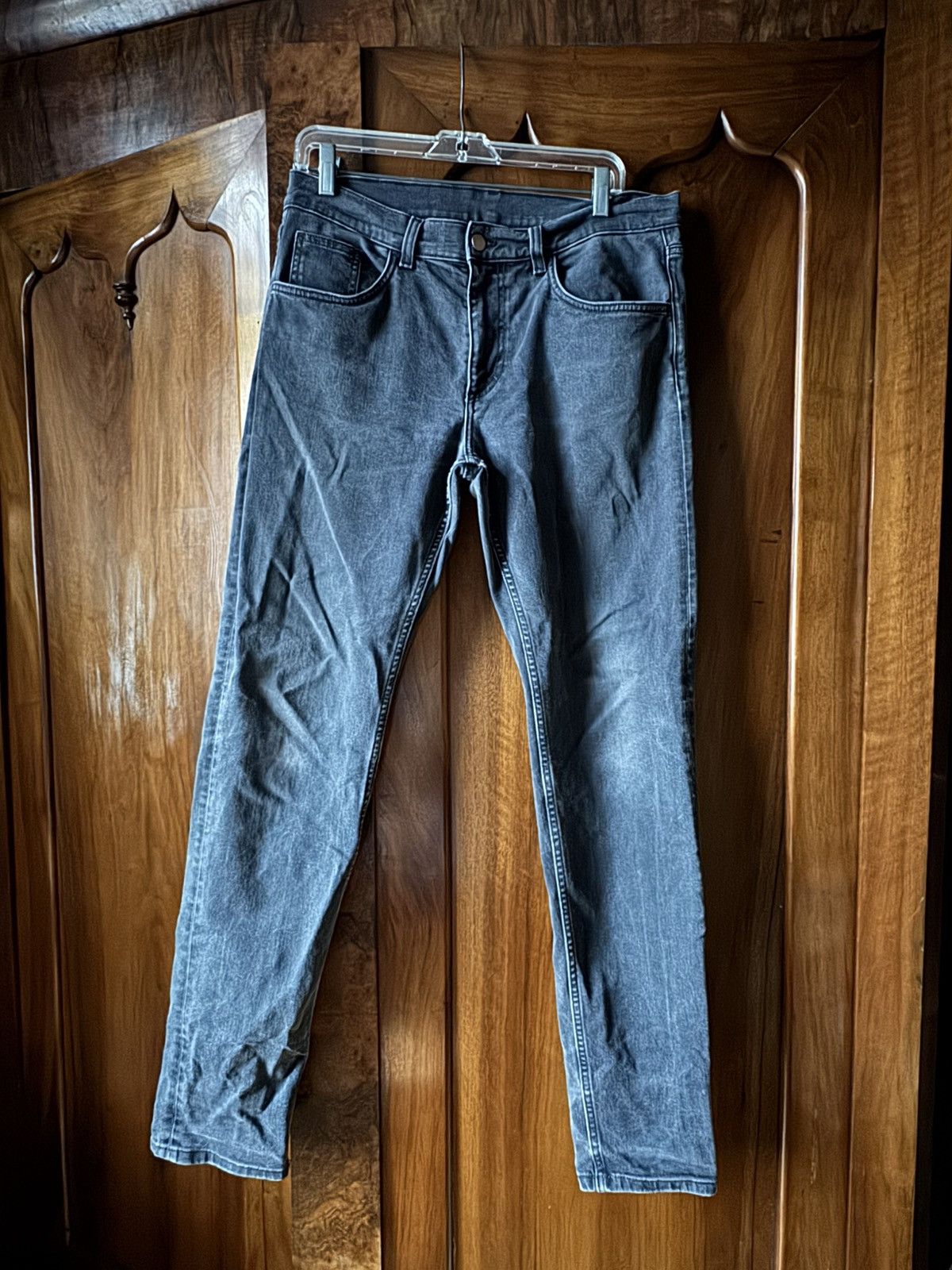Cos COS Grey Straight-Leg Denim Jeans Size US 31 - 5 Thumbnail
