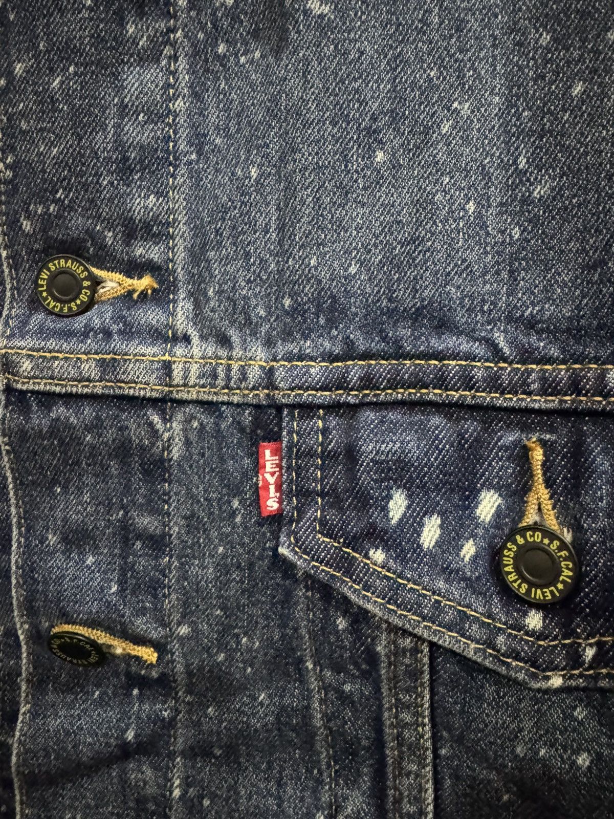 Levi's Levis Big E X Star Wars Trucker Denim Jacket Size US M / EU 48-50 / 2 - 5 Thumbnail