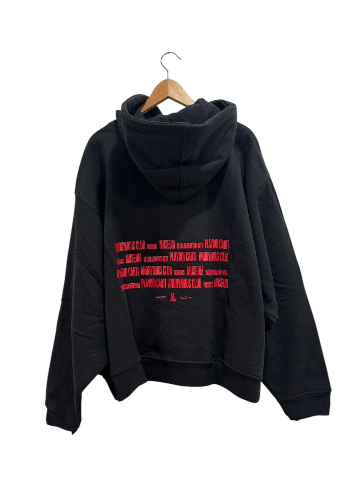 Anonymous Club × Playboi Carti Playboi Carti x Anonymous Club Museum Hoodie Black Size US M / EU 48-50 / 2 - 3 Thumbnail
