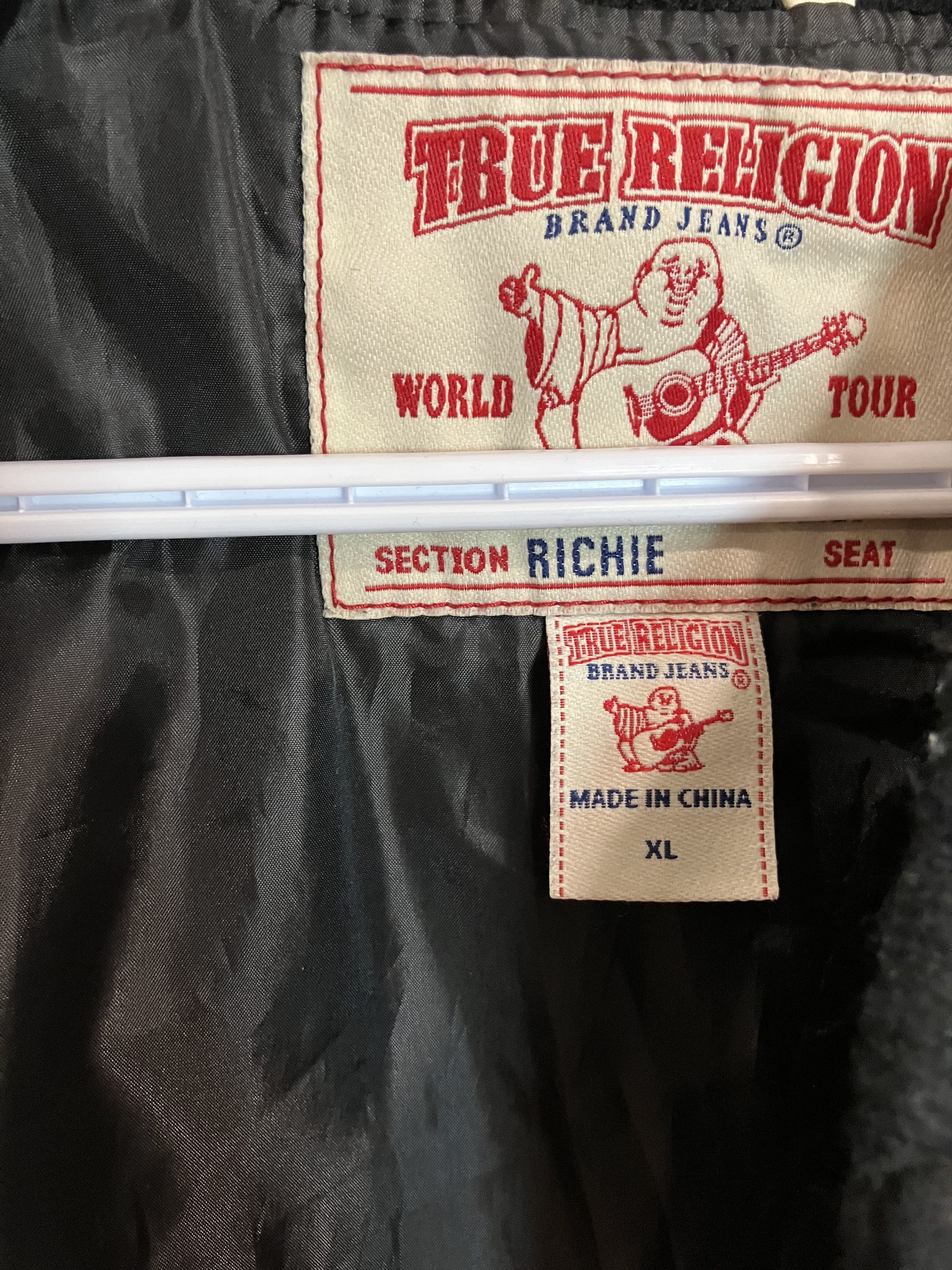 True Religion Vintage True Religion 2013 Letterman Varsity Jacket Size US XL / EU 56 / 4 - 7 Thumbnail