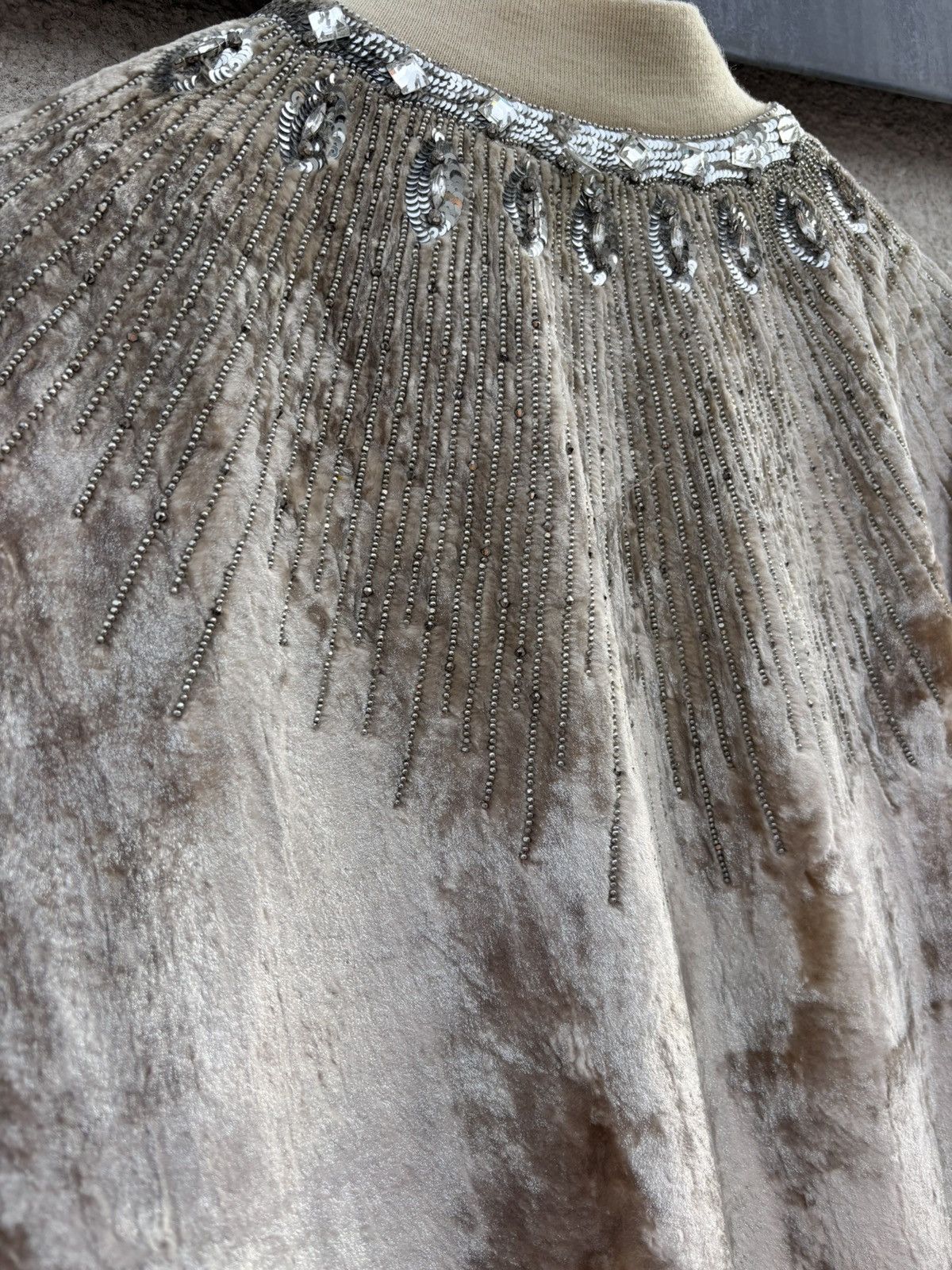 Saint Laurent Paris Saint Laurent FW16 crystal embedded lamb fur jacket Size US M / EU 48-50 / 2 - 10 Thumbnail