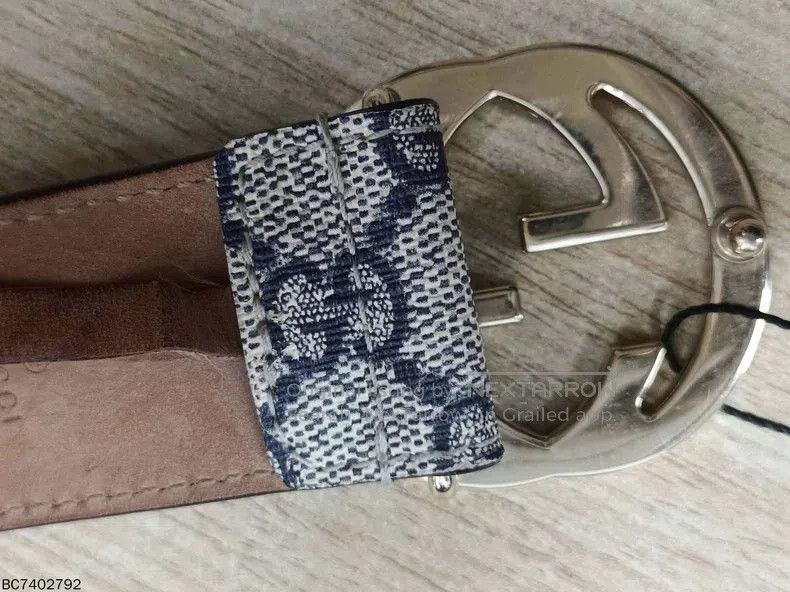 Gucci Gucci Size 85*34 Double G interlocking GG old flower belt Size ONE SIZE - 8 Thumbnail