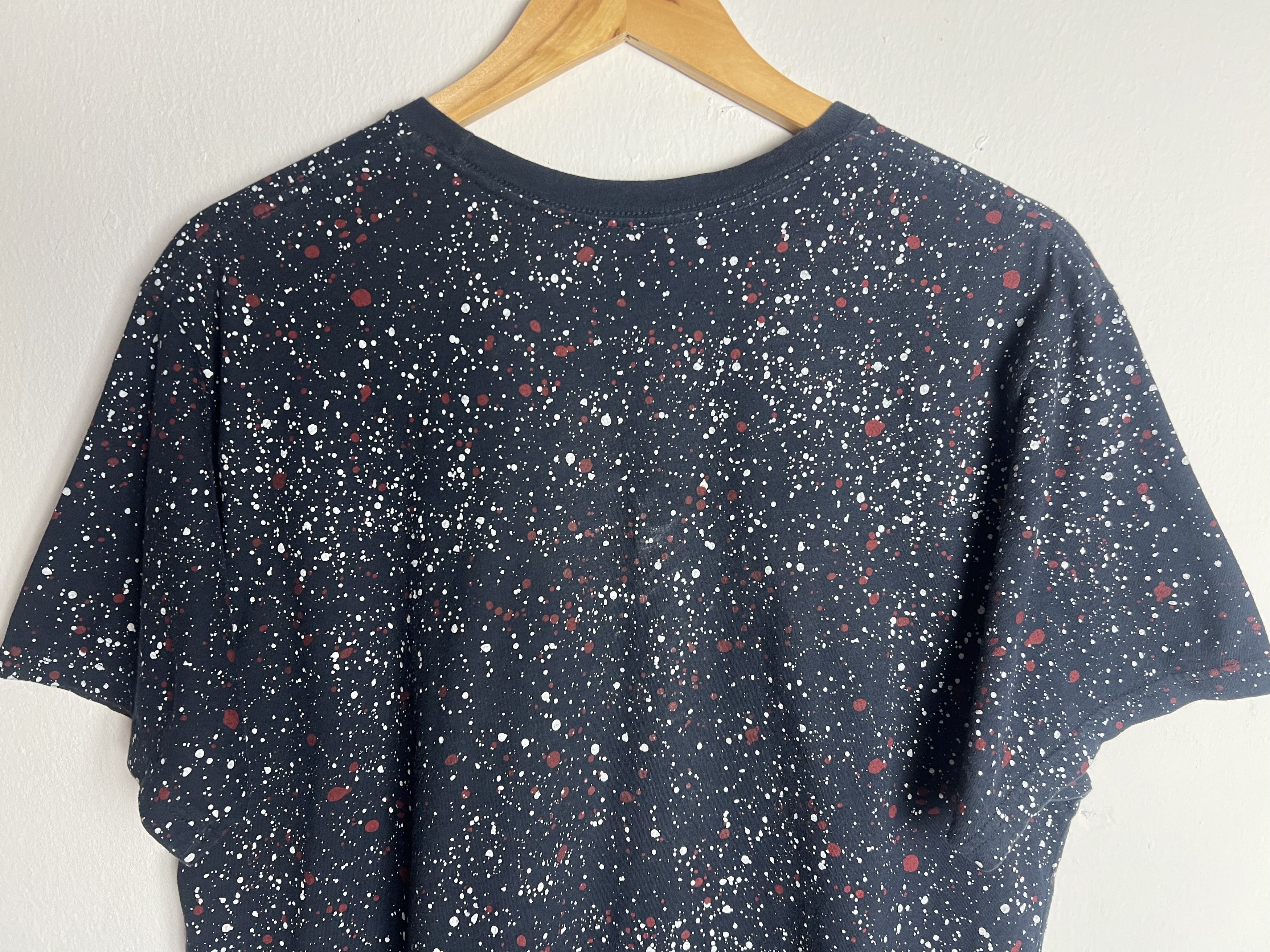 NASA Nasa Buzz Aldrin Space Over Paint Splatter Tee Size US M / EU 48-50 / 2 - 6 Thumbnail