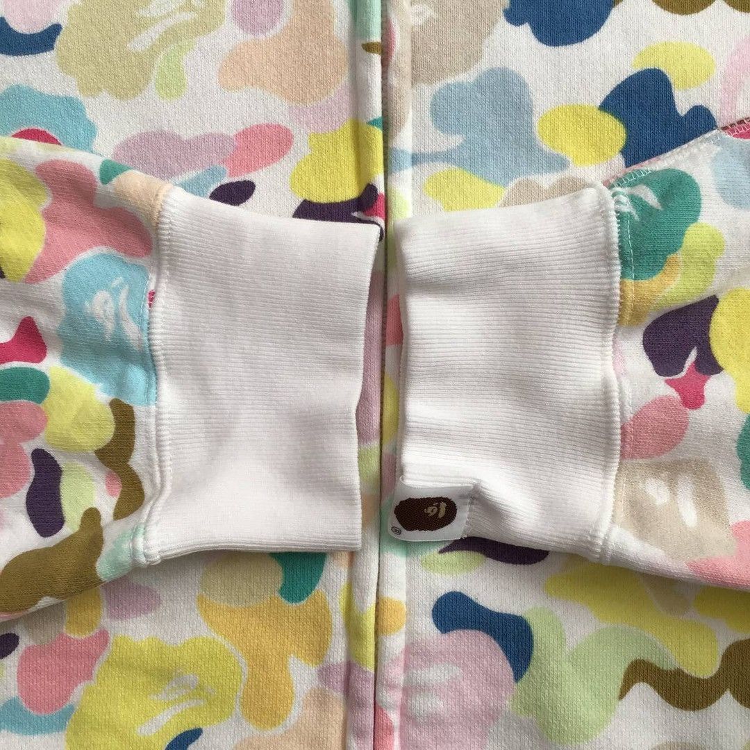 Bape 🔥Vintage BAPE Multi camo full zip hoodie a bathing ape NIGO Size US S / EU 44-46 / 1 - 4 Thumbnail