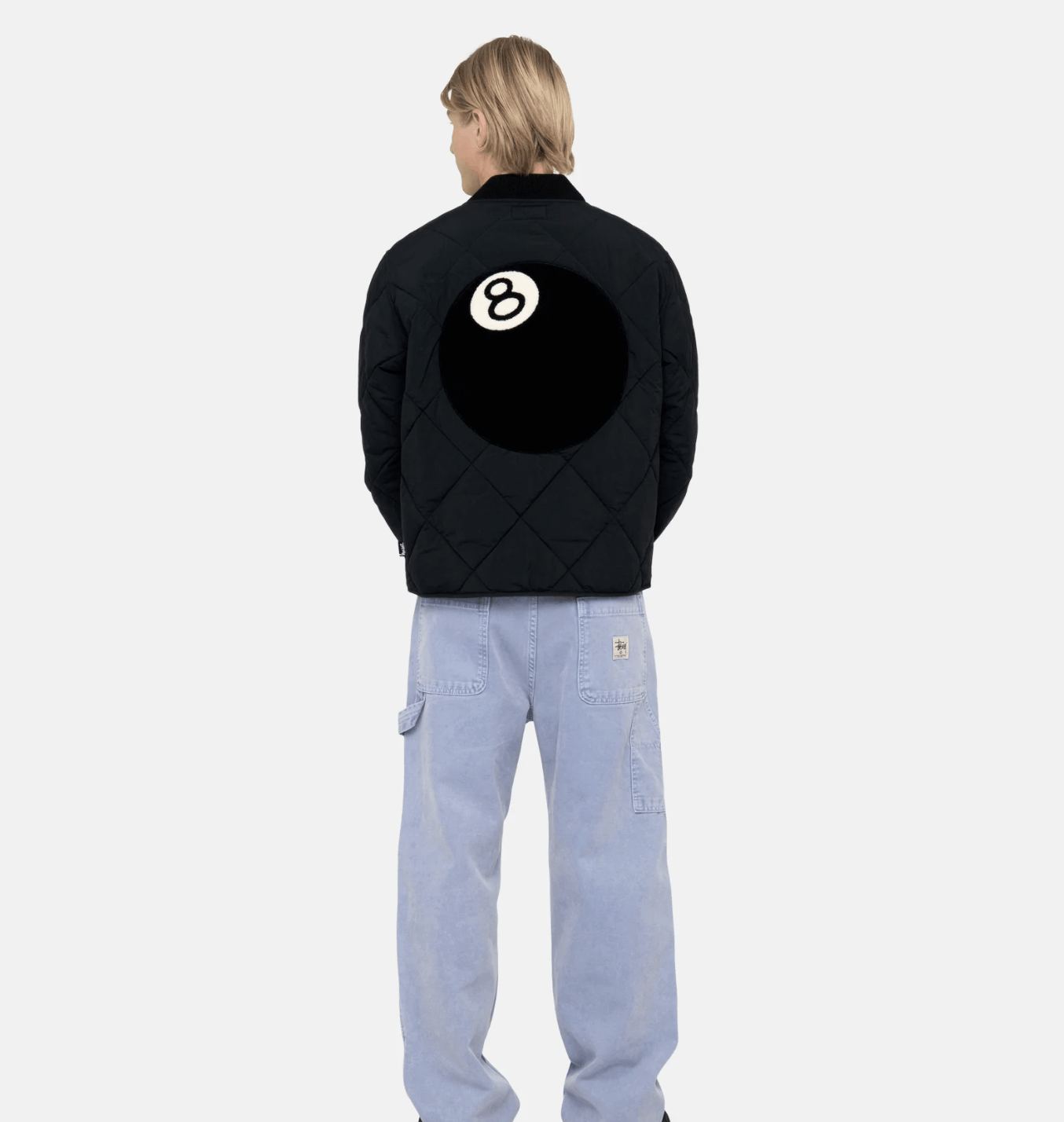 Stussy Stussy 8 Ball Suede Bing Jacket | Grailed