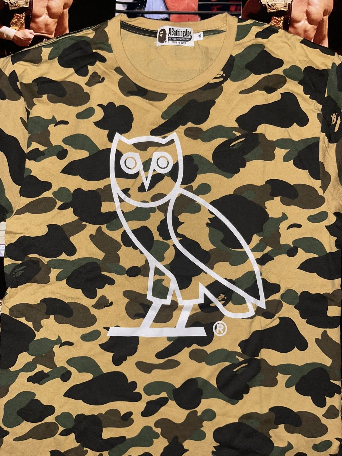 Bape × October's Very Own Bape x OVO 1st Camo Tee (XL) Size US XL / EU 56 / 4 - 4 Thumbnail
