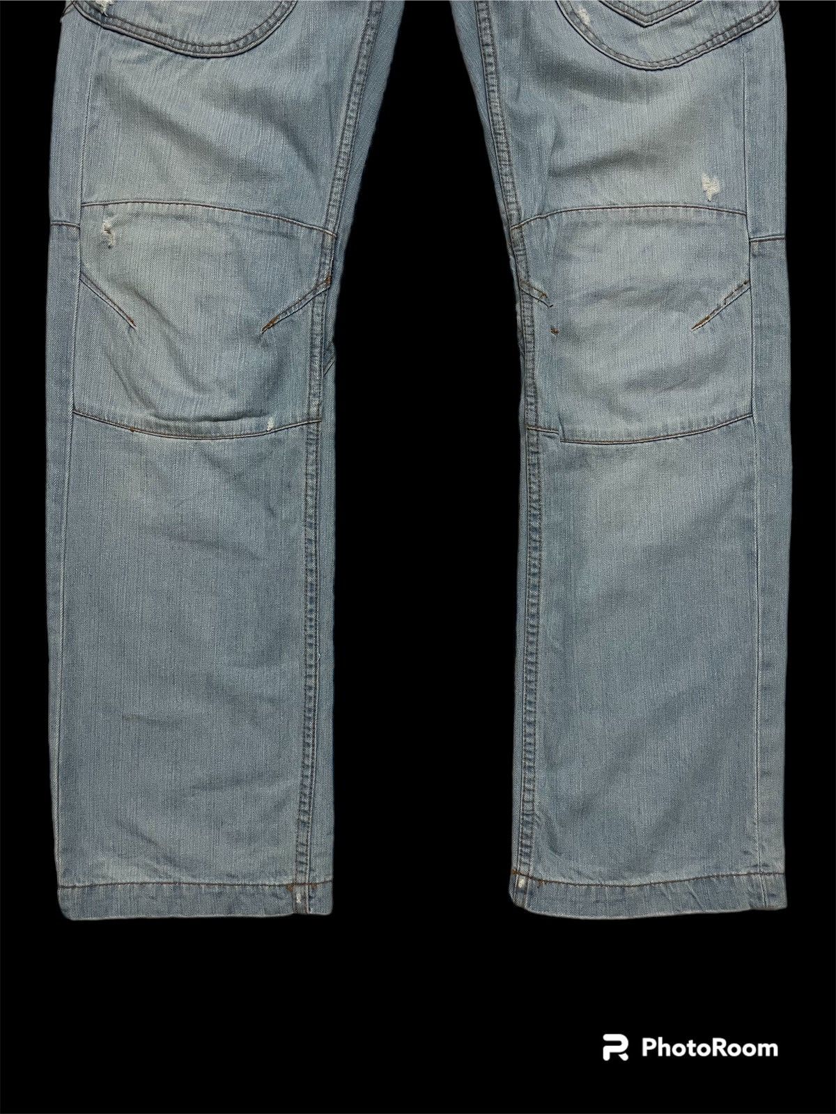 Japanese Brand RARE!! JAPANESE SICKO NINETEEN BUSHPANT MULTIPOCKET JEANS Size US 37 - 6 Thumbnail