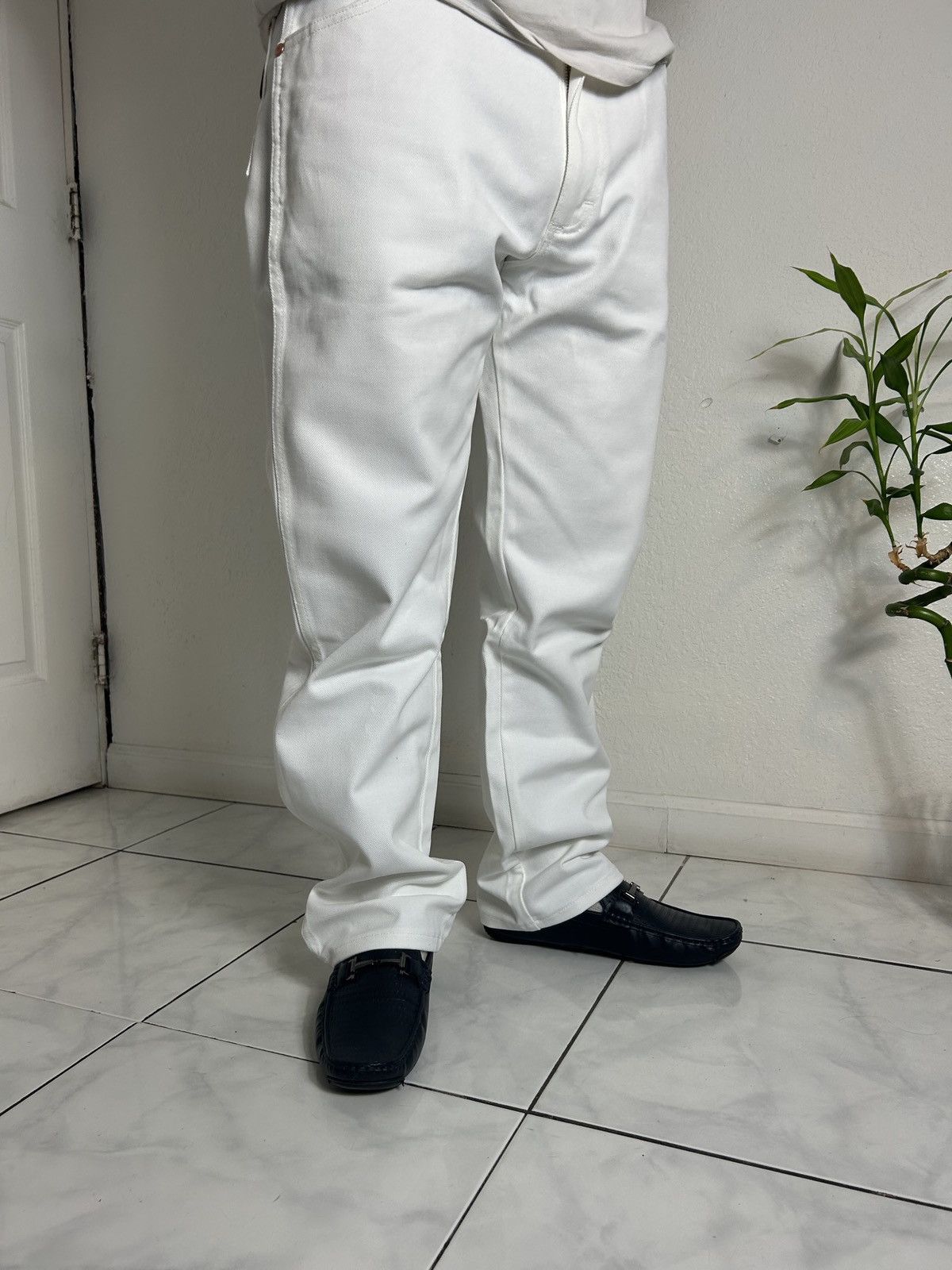 Wrangler White Wrangler Cowboy Cut Original Fit Jeans Size US 36 / EU 52 - 4 Thumbnail