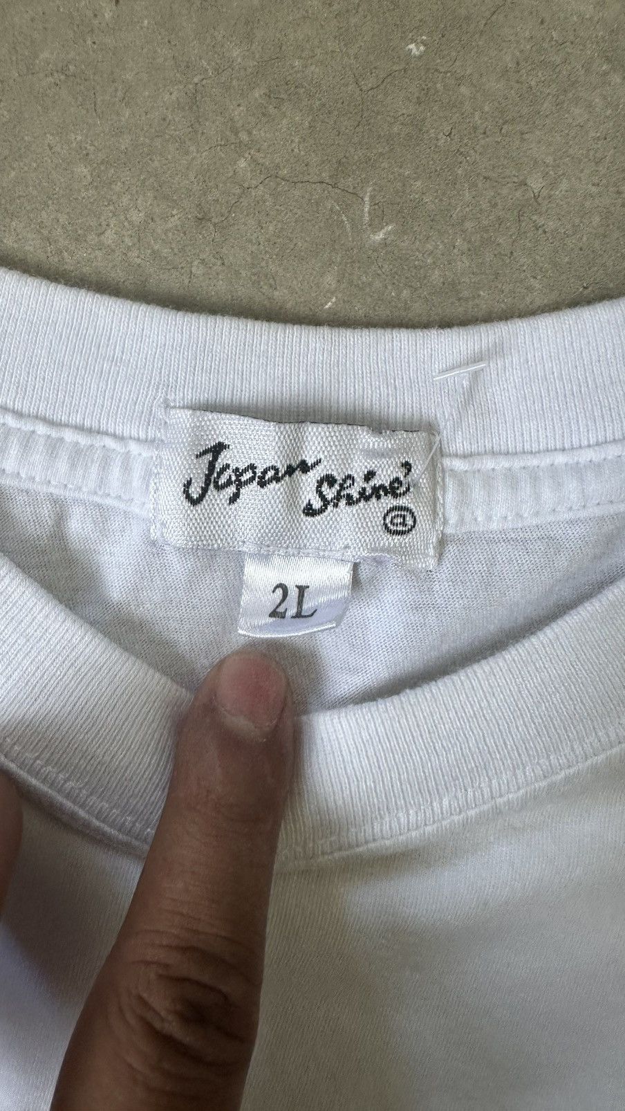 Japan Shine VINTAGE JAPAN SHINE KANAGAWA TEE Size US L / EU 52-54 / 3 - 4 Thumbnail