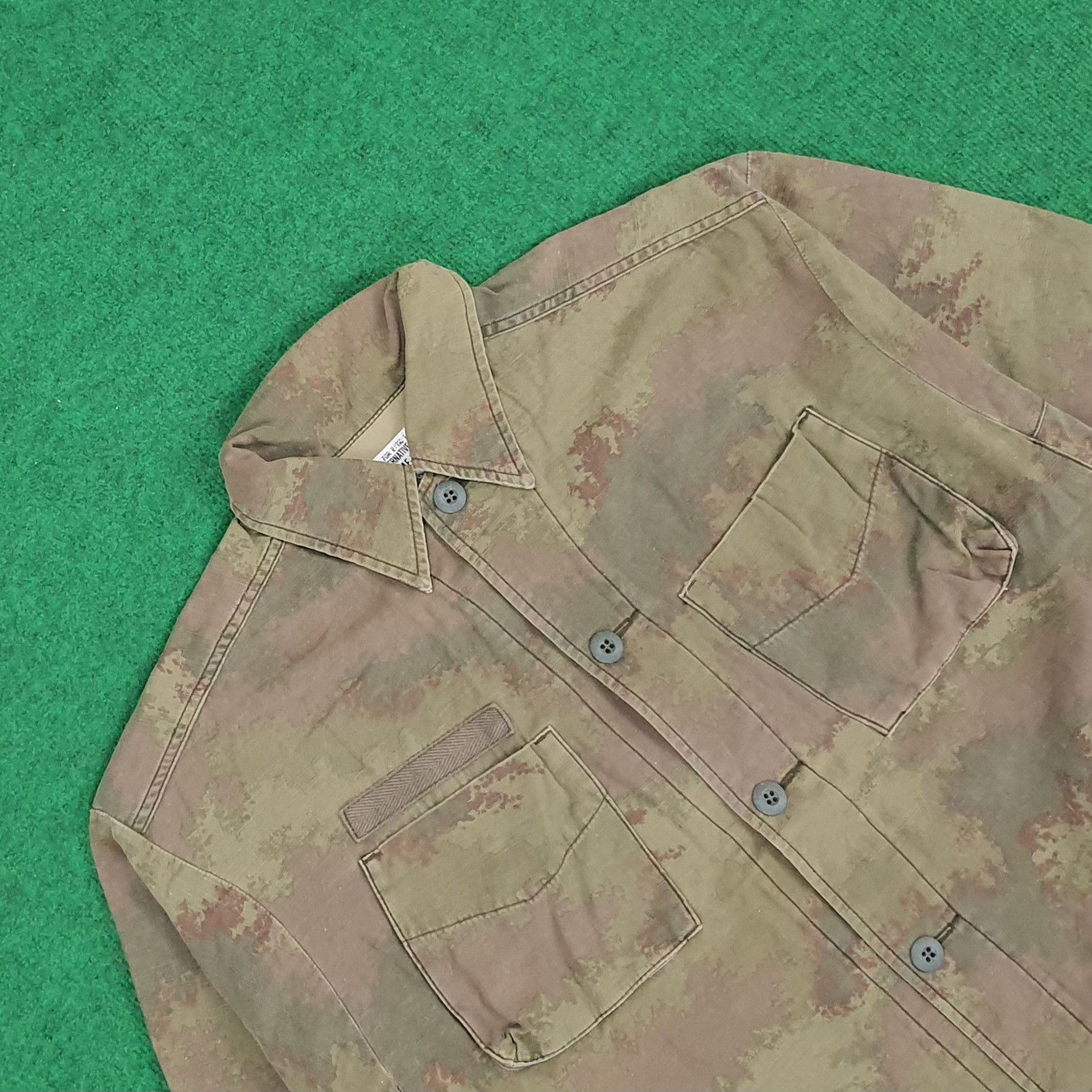 Vintage Vintage RNA Republic Inc. Military Button Up Shirt Size US L / EU 52-54 / 3 - 2 Thumbnail