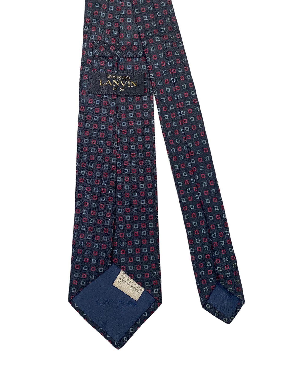 Lanvin × Vintage 💥VINTAGE LANVIN necktie silk tie Size ONE SIZE - 4 Thumbnail