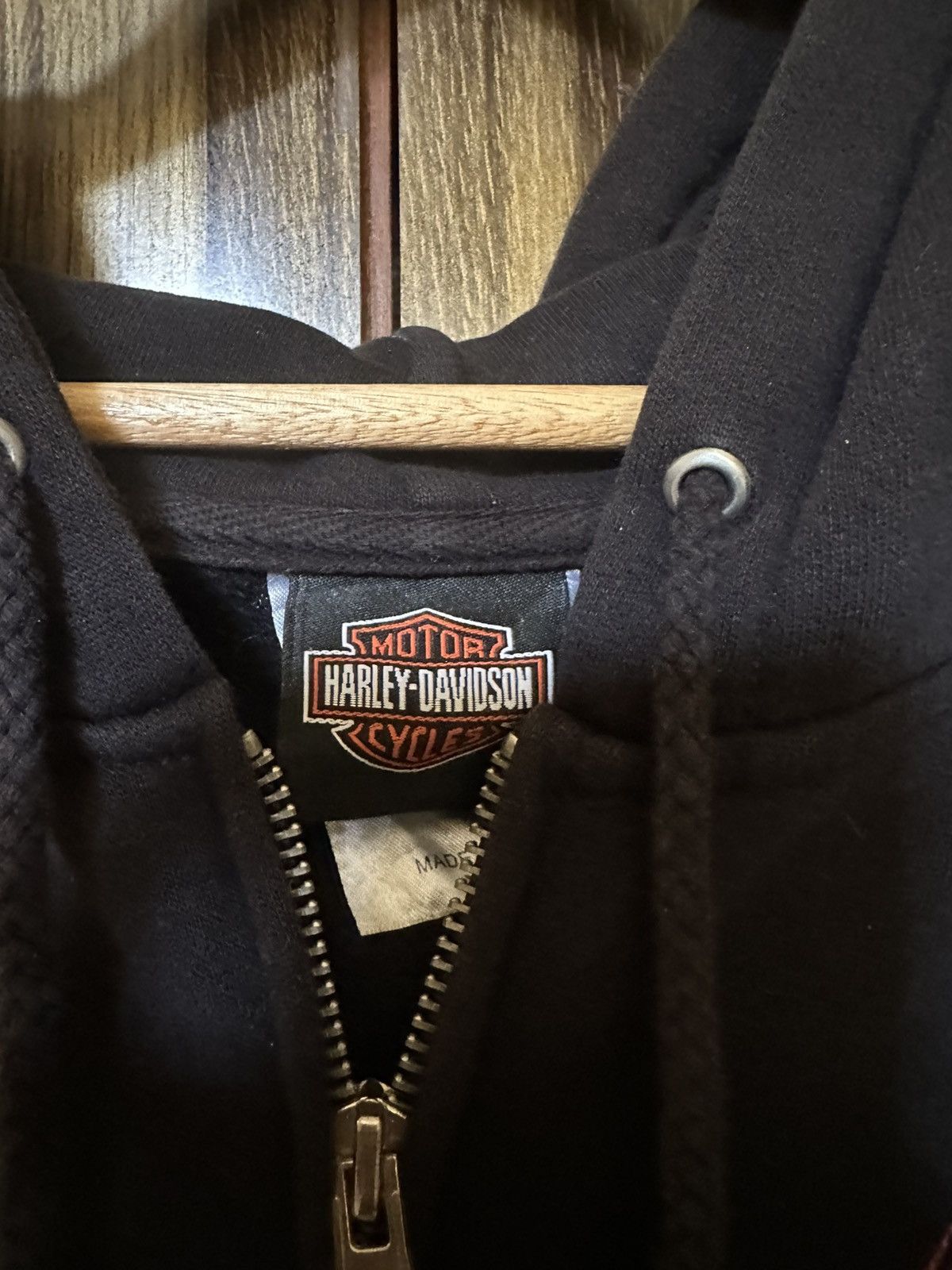Harley Davidson Rare HARLEY-DAVIDSON FLAME ZIP HOODIE Size US XL / EU 56 / 4 - 5 Thumbnail