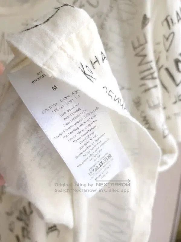 Dior Dior Summer Cream Cropped T. Size M / US 6-8 / IT 42-44 - 3 Thumbnail