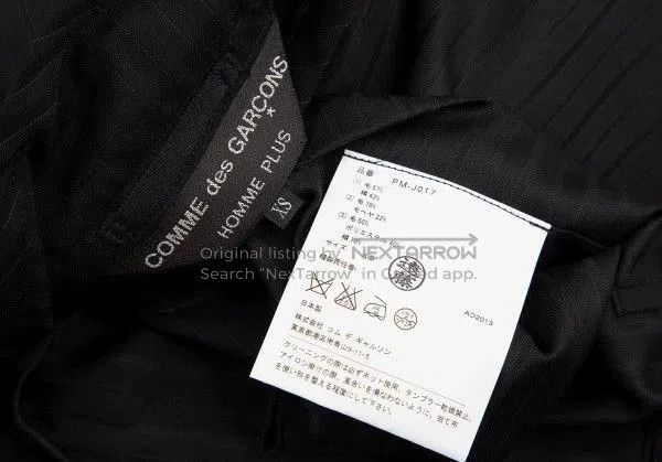 Comme des Garcons COMME des GARCONS HOMME PLUS Layered Blazer. Size US XS / EU 42 / 0 - 9 Thumbnail