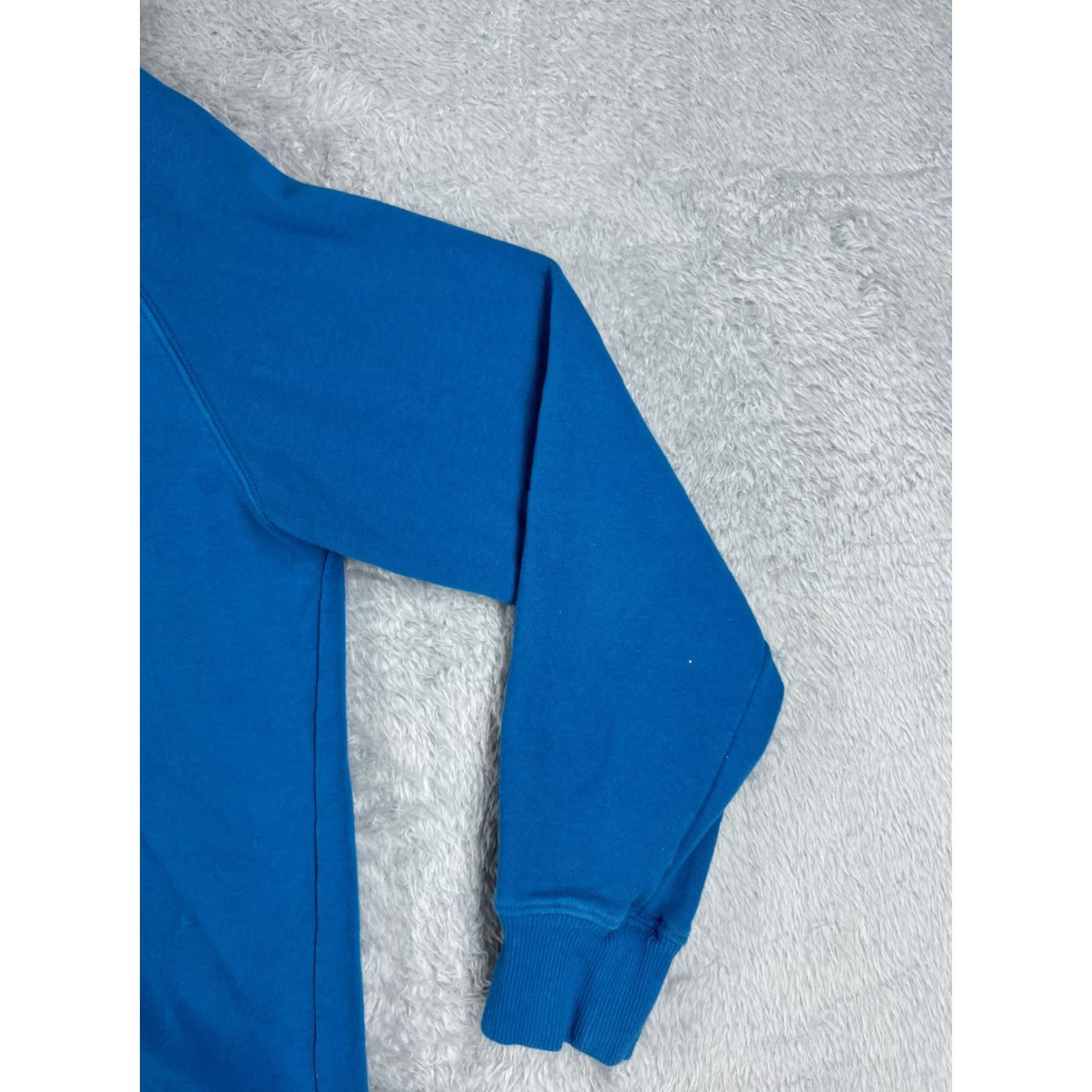 The North Face The North Face Hoodie Men L Blue Sweatshirt Pullover Crew Neck Cotton Blend Logo Embroidered Activewear 90s? Size L / US 10 / IT 46 - 2 Thumbnail
