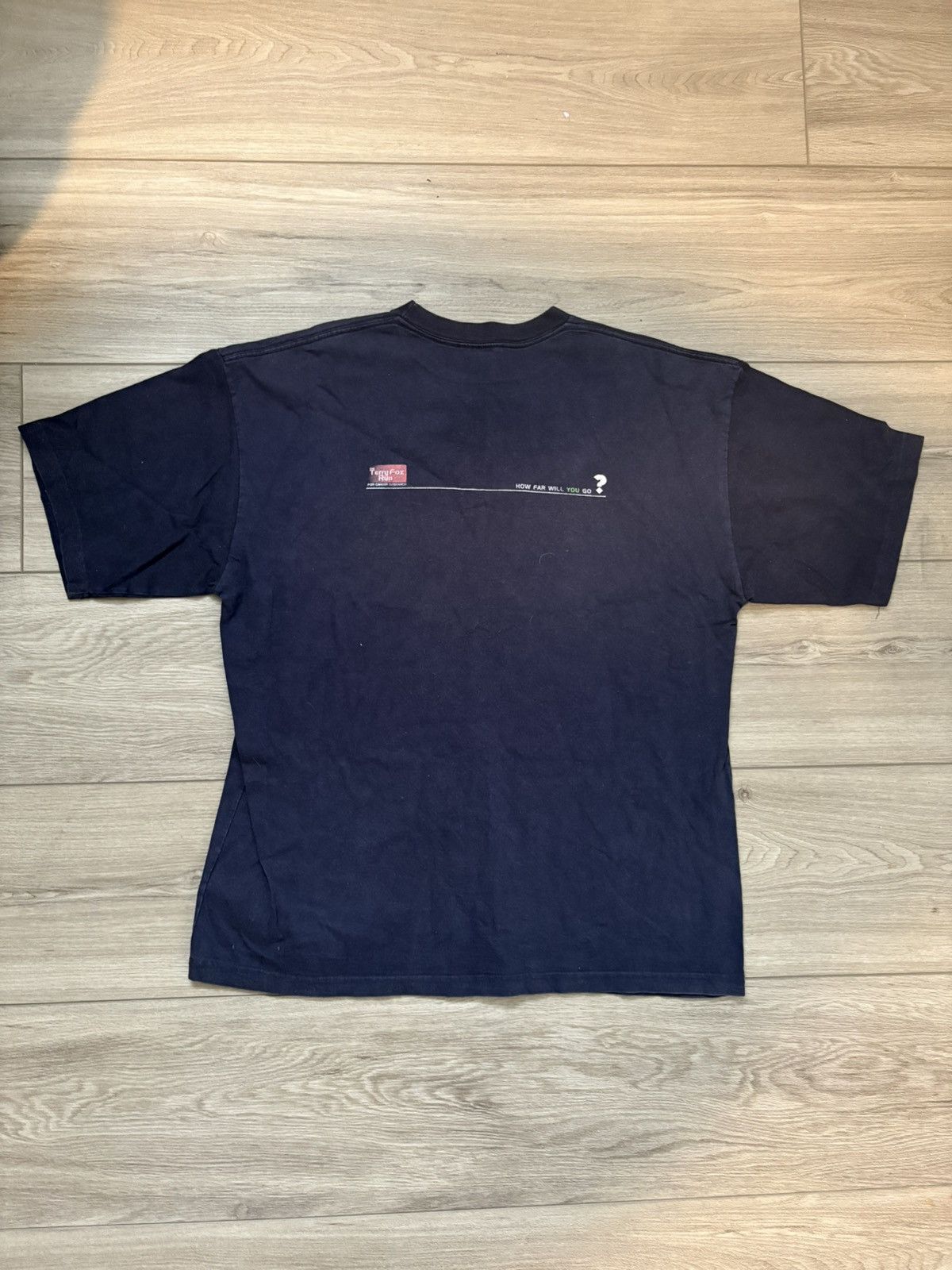 Vintage 1990s Vintage Terry Fox T-Shirt 90s Vintage Made in Canada T Size US XL / EU 56 / 4 - 3 Thumbnail