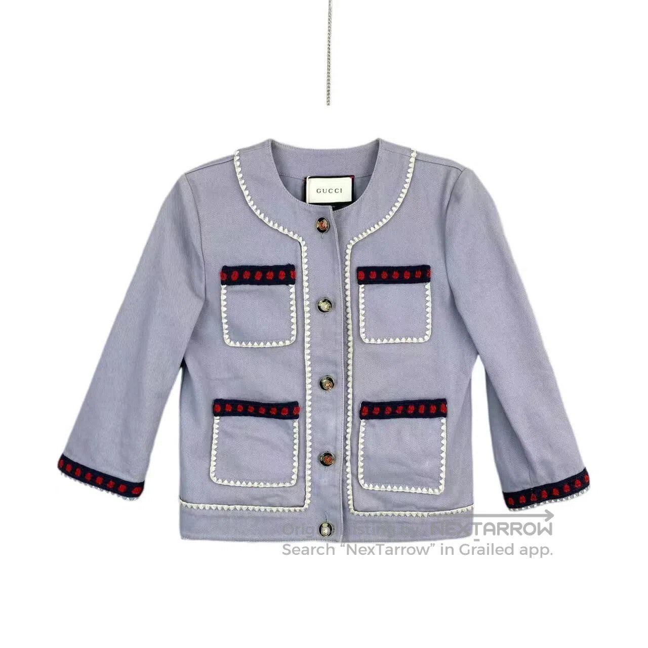 Gucci Guicci Embroidered lace jacket| Size XS / US 0-2 / IT 36-38 - 1 Thumbnail
