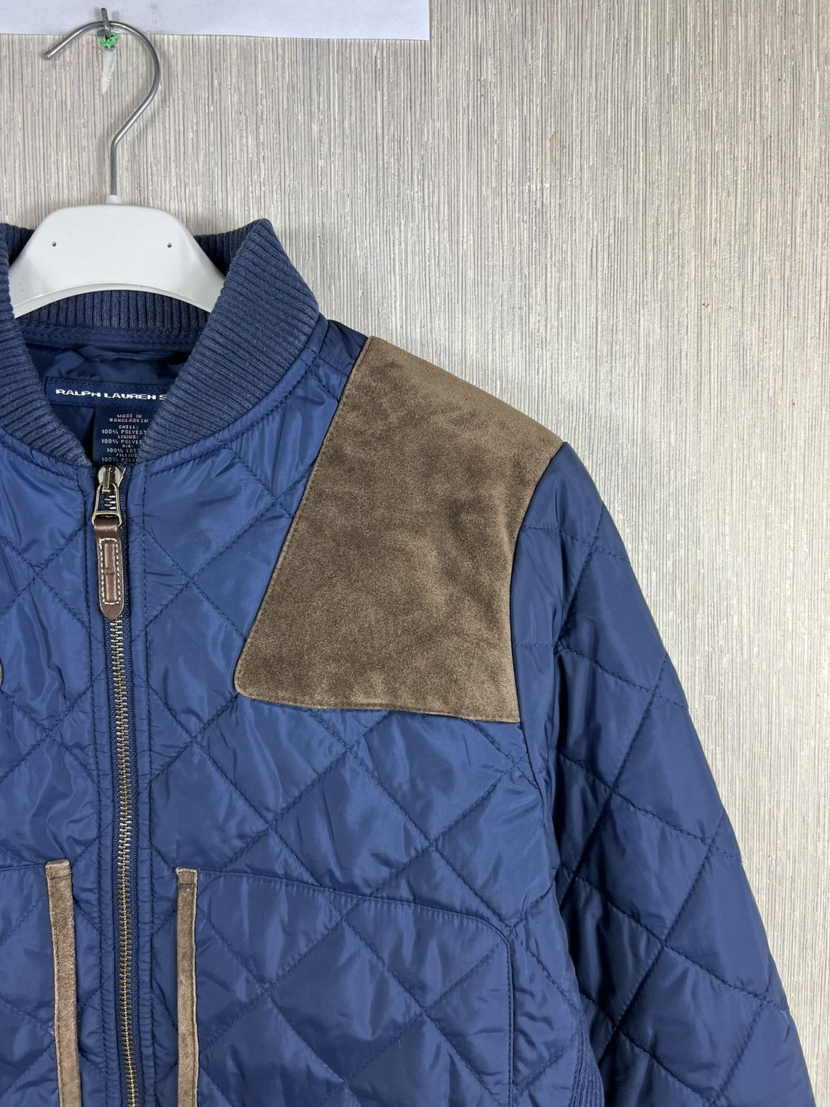 Ralph Lauren Vintage Ralph Lauren Sport suede leather quilted down jacket Size M / US 6-8 / IT 42-44 - 4 Thumbnail