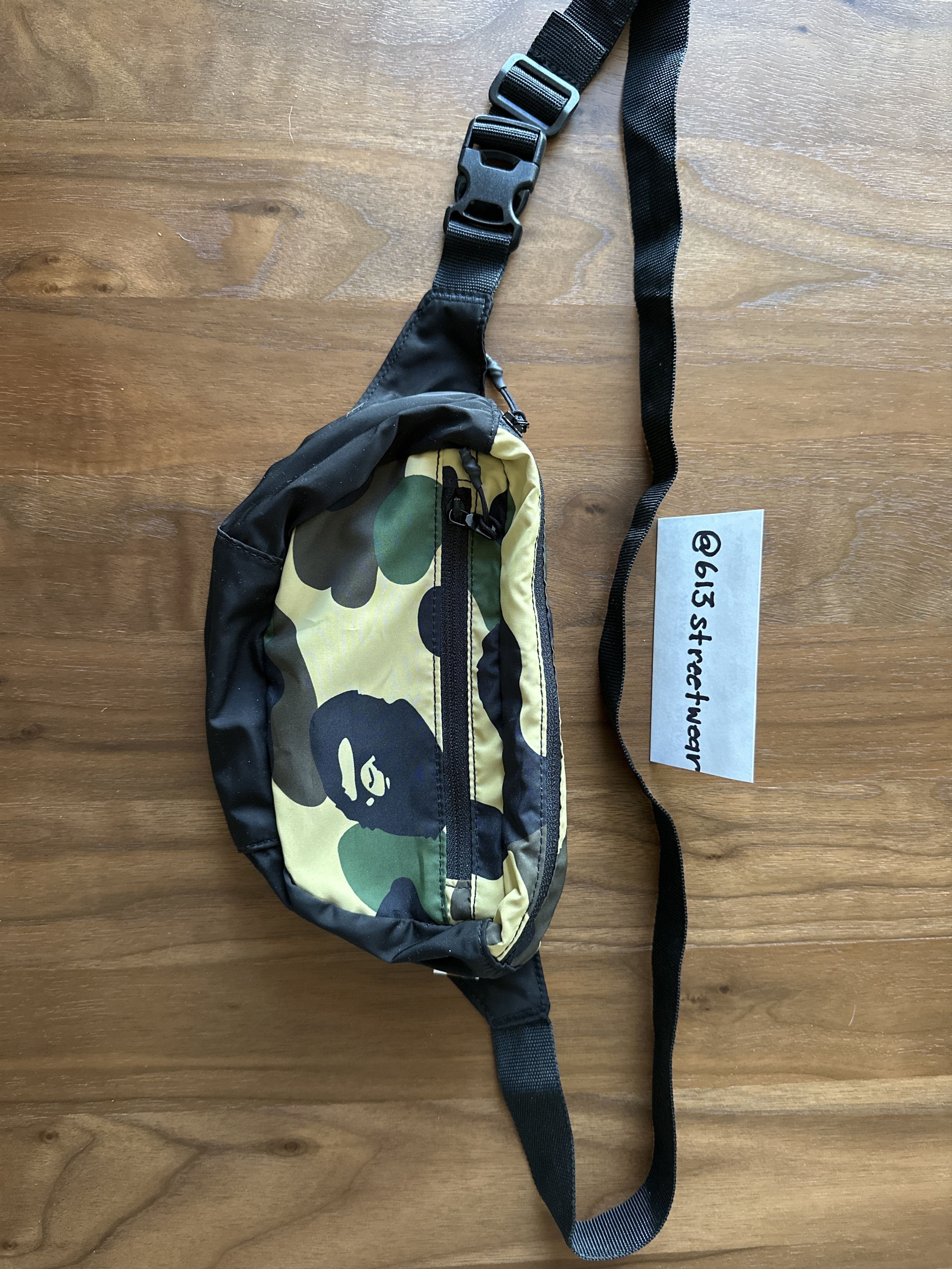 Bape porter waist bag best sale