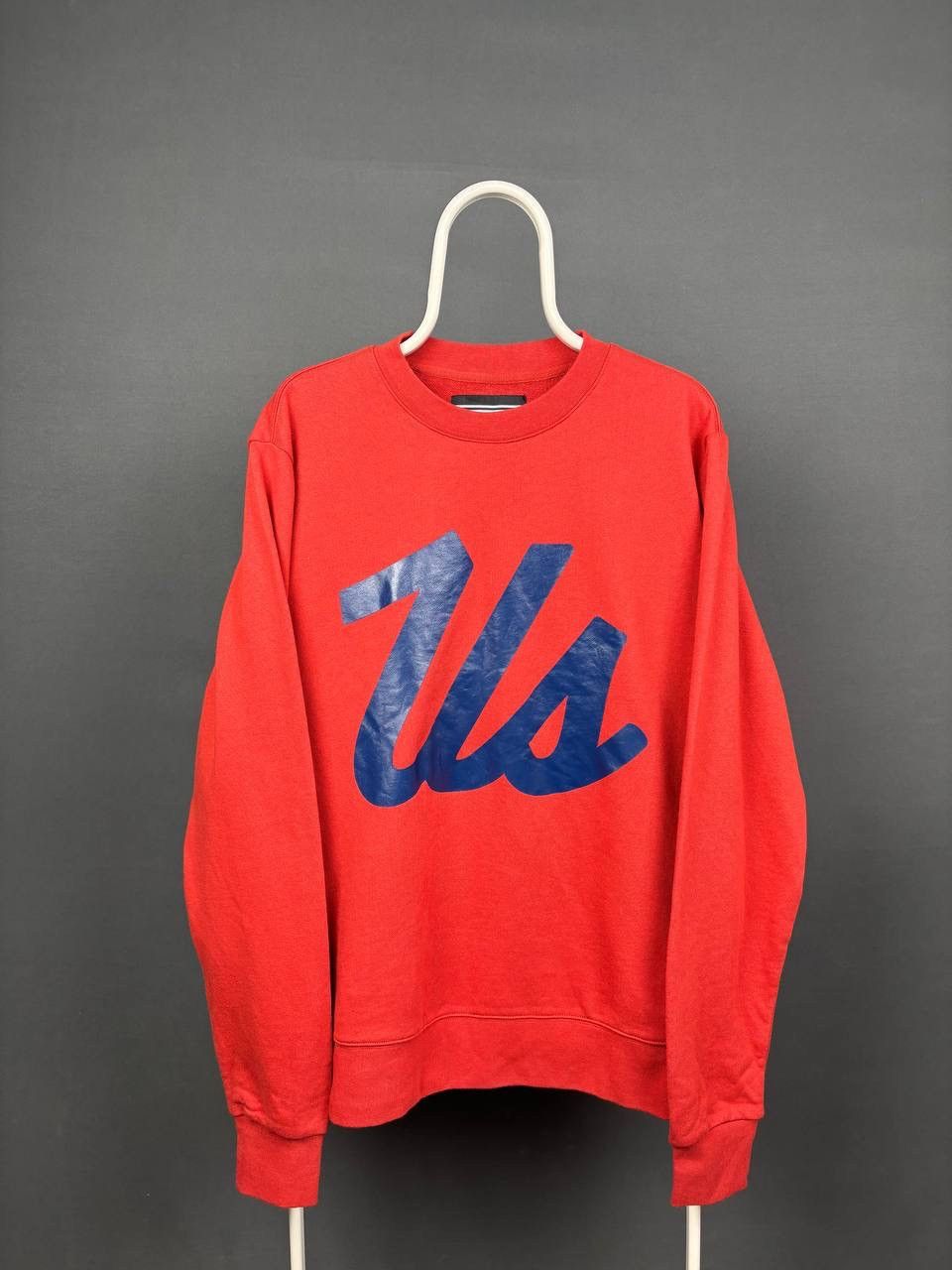 Kith US Sweatshirt Red Cotton Crewneck