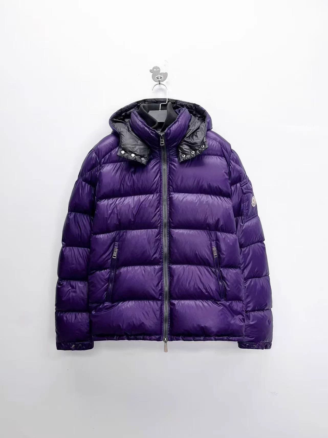Moncler ZIN Purple Waterproof Down Jacket Unisex 4