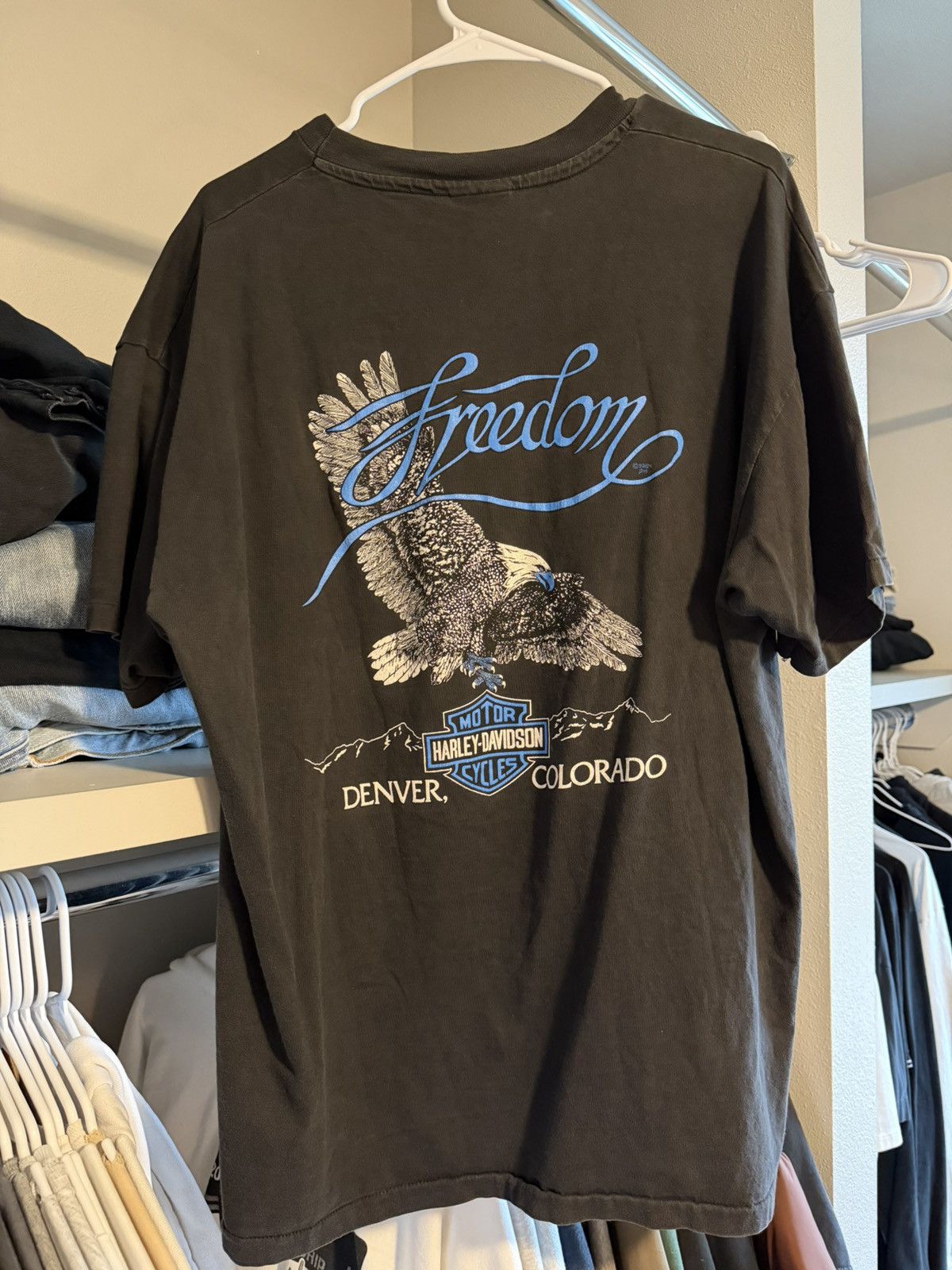Vintage 1994 Harley-Davidson “Freedom” double-sided graphic tee Size US XL / EU 56 / 4 - 4 Thumbnail