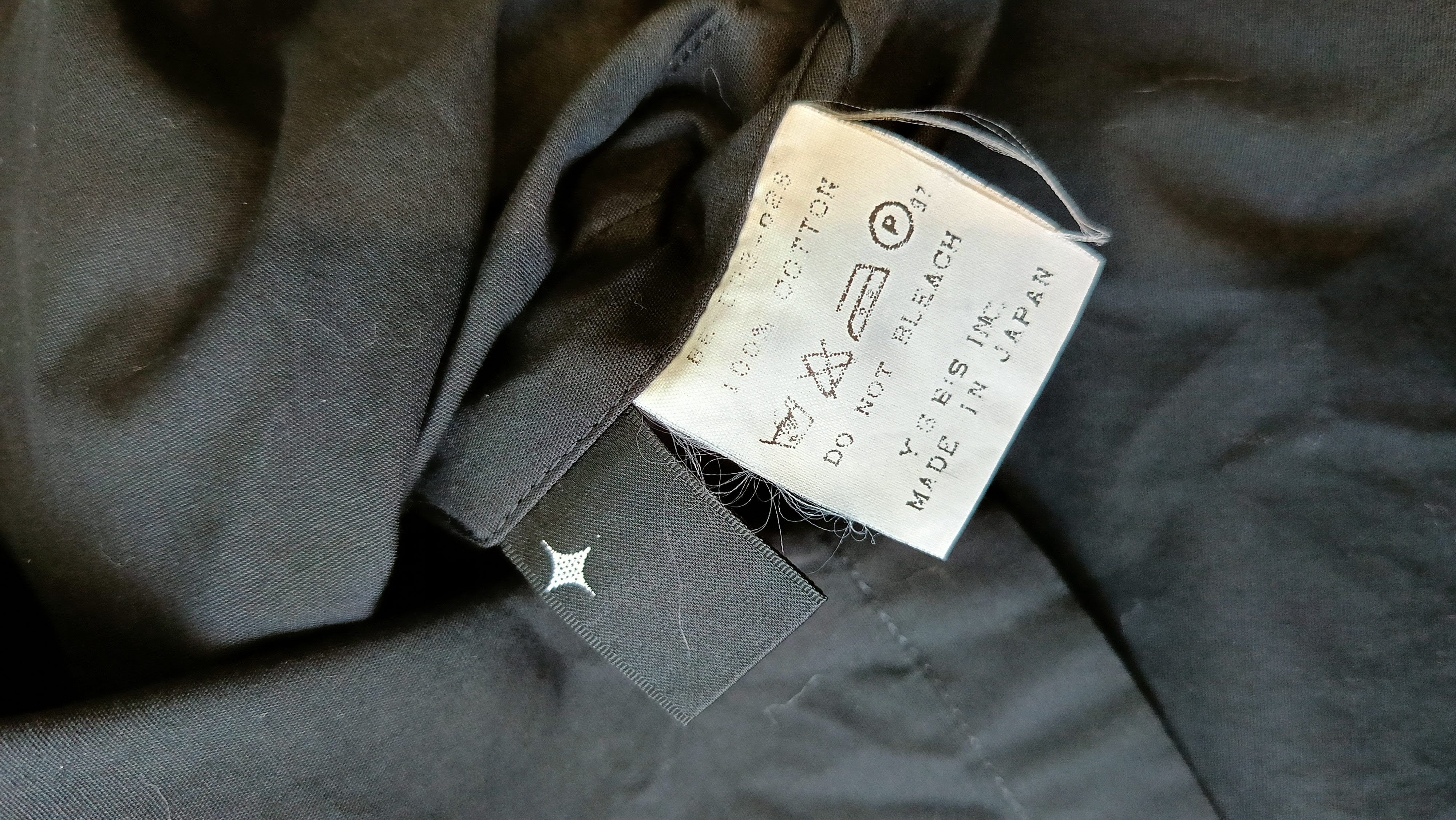Yohji Yamamoto Yohji Yamamoto Y's bis LIMI Japan black wide shoulder shirt Size S / US 4 / IT 40 - 17 Thumbnail