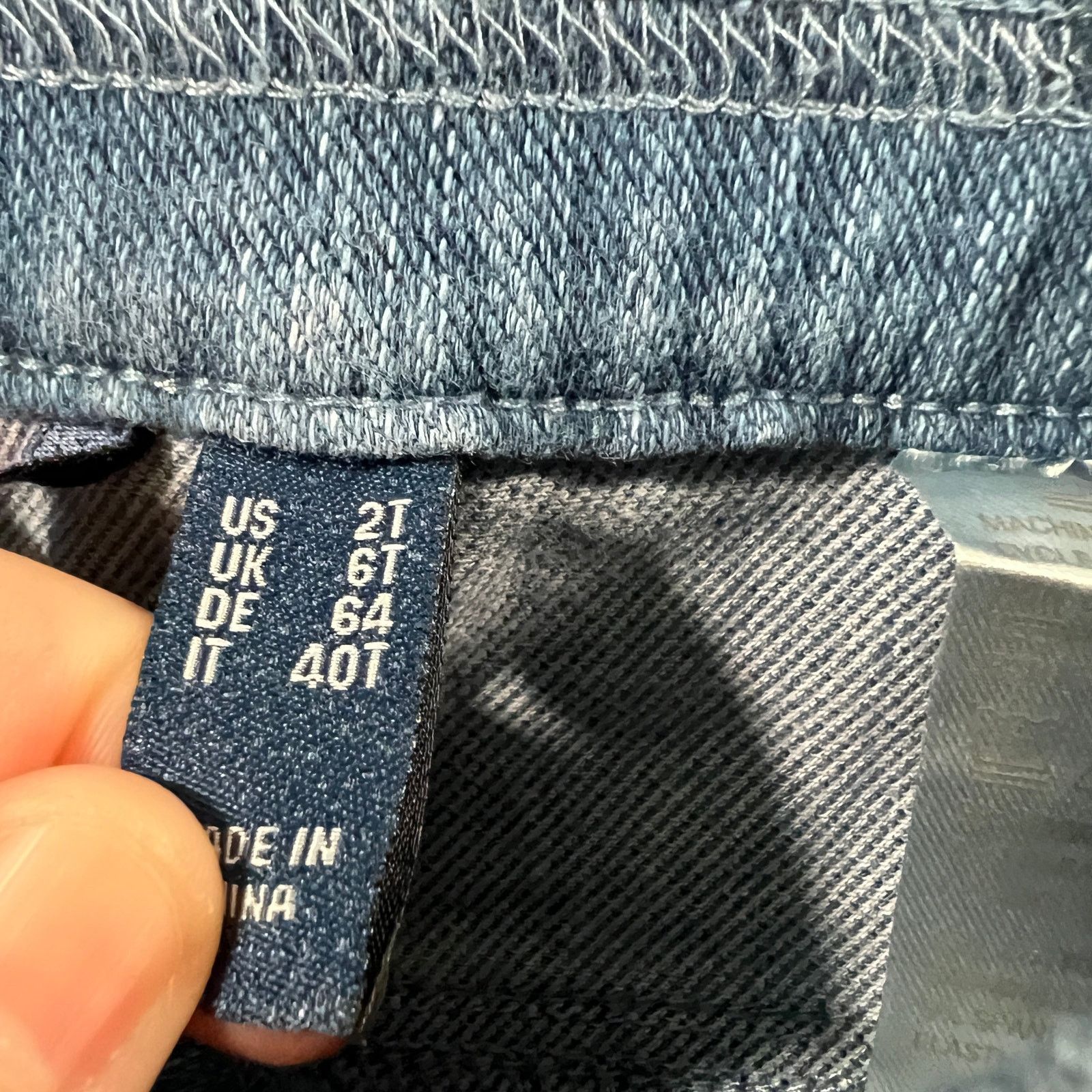 Other Isaac Mizrahi Live! Tall Knit Denim Pull On Bermuda Size 26" / US 2 / IT 38 - 4 Thumbnail