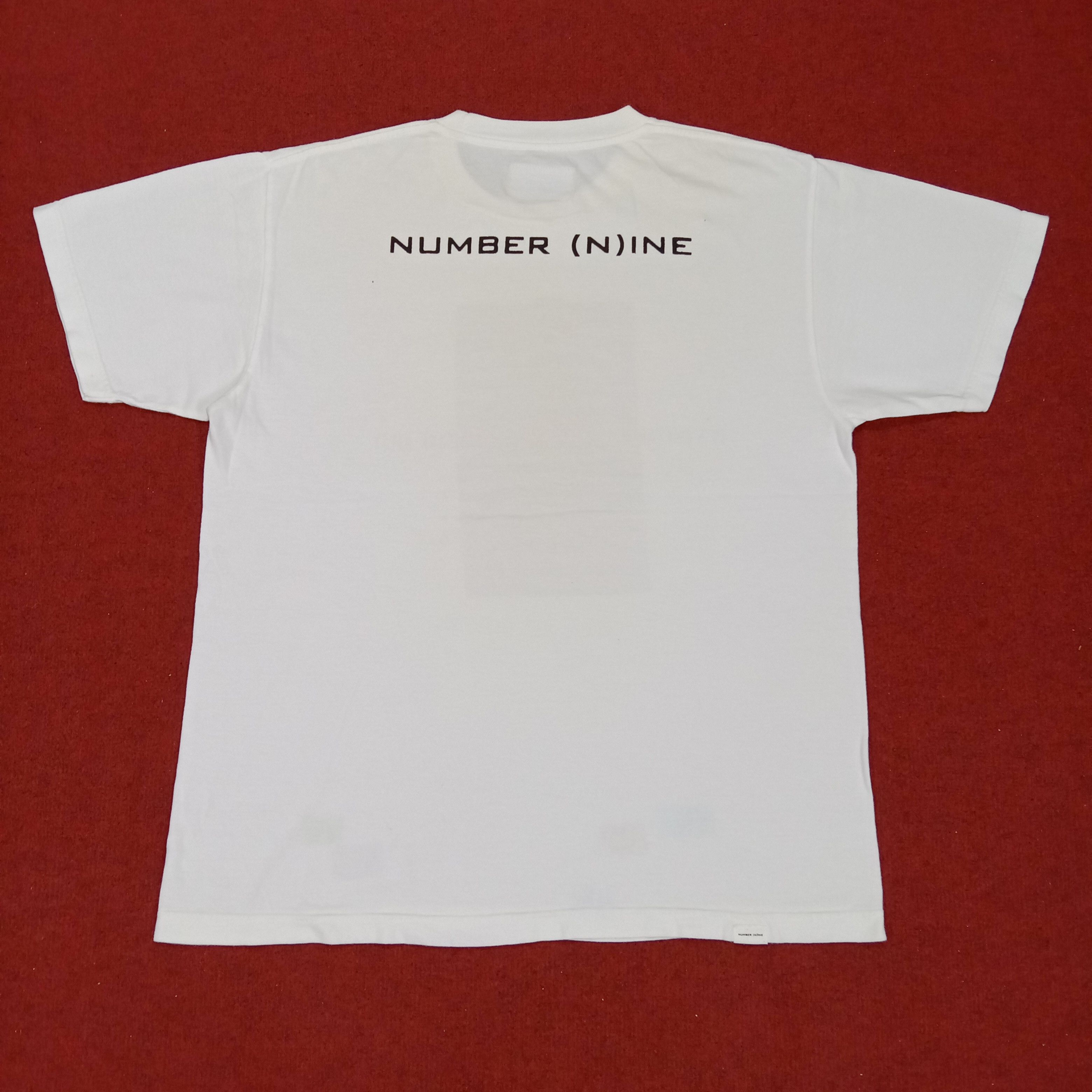 Number (N)ine × Vintage Number Nine Japanese Brand Streetwear Style Tshirt dp1 Size US L / EU 52-54 / 3 - 3 Thumbnail
