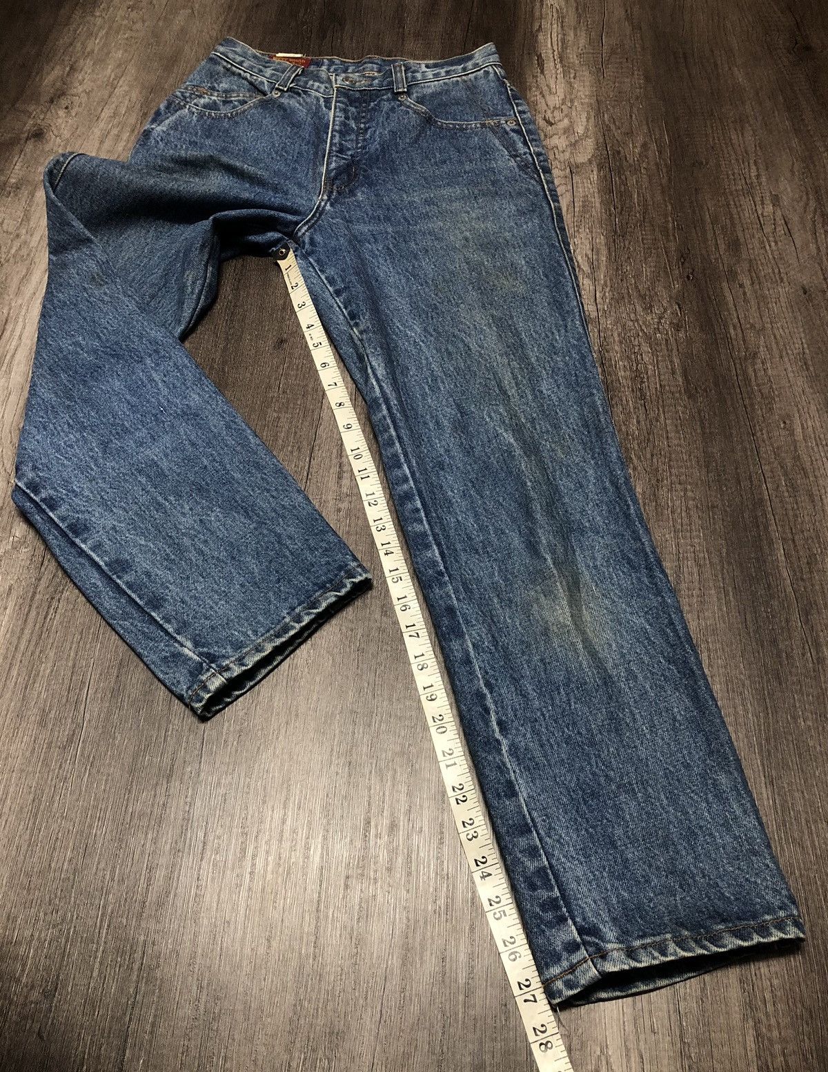 Designer × Vintage Vintage West Wood Made in U.S.A. Jeans (unisex) Size US 27 - 3 Thumbnail