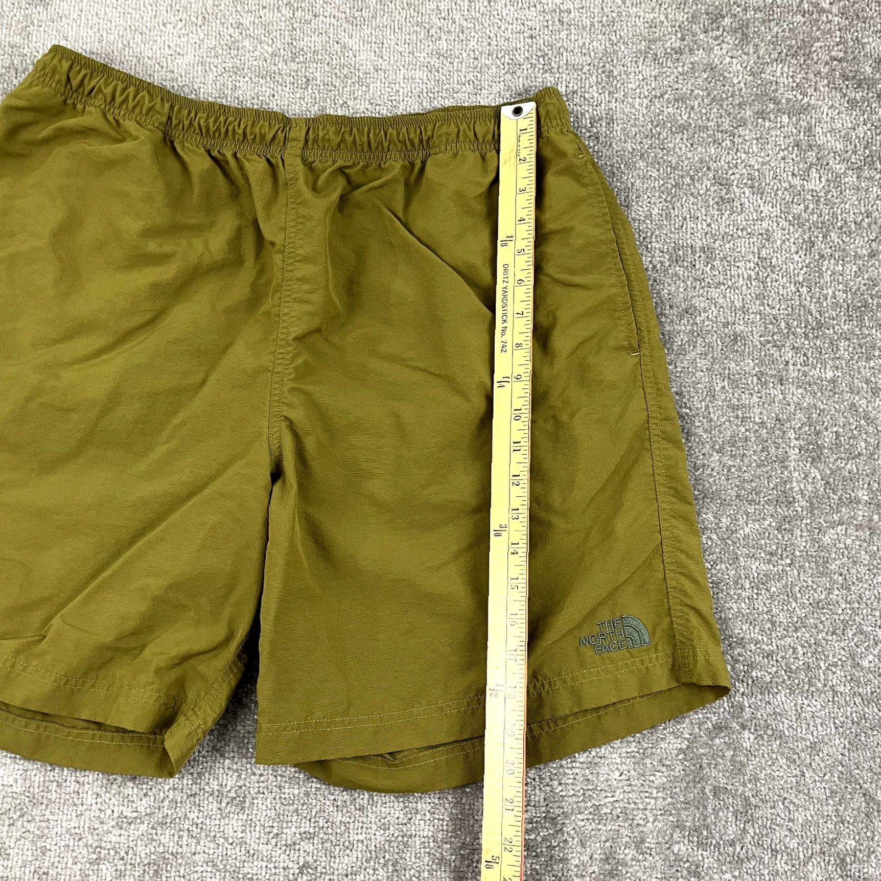 The North Face THE NORTH FACE Shorts Mens XL 7" Hiking Camping Trail Nylon Greenish Brown Size US 36 / EU 52 - 5 Thumbnail