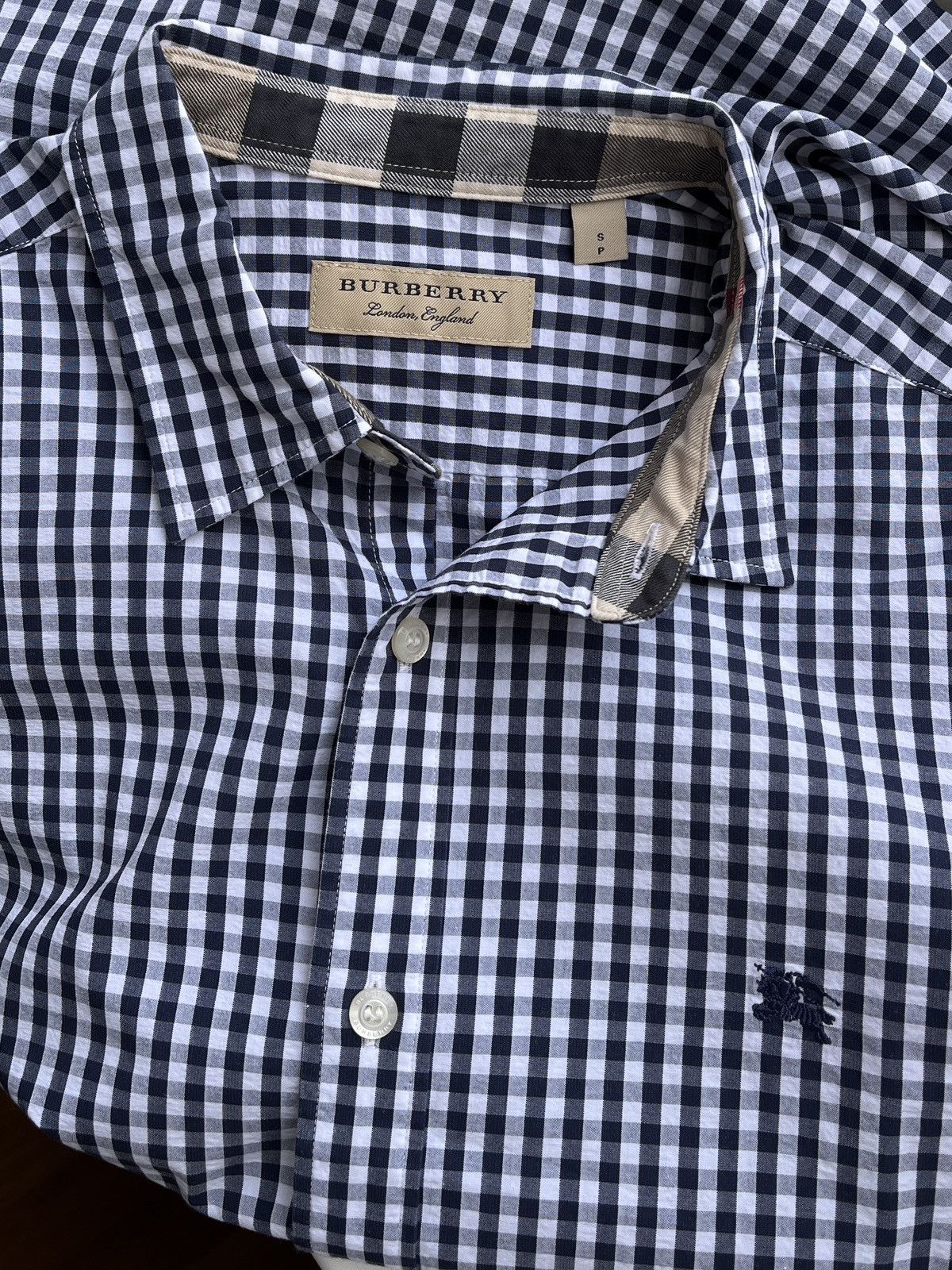 Burberry Burberry Short Sleeve Checkered Shirt Size US S / EU 44-46 / 1 - 2 Thumbnail