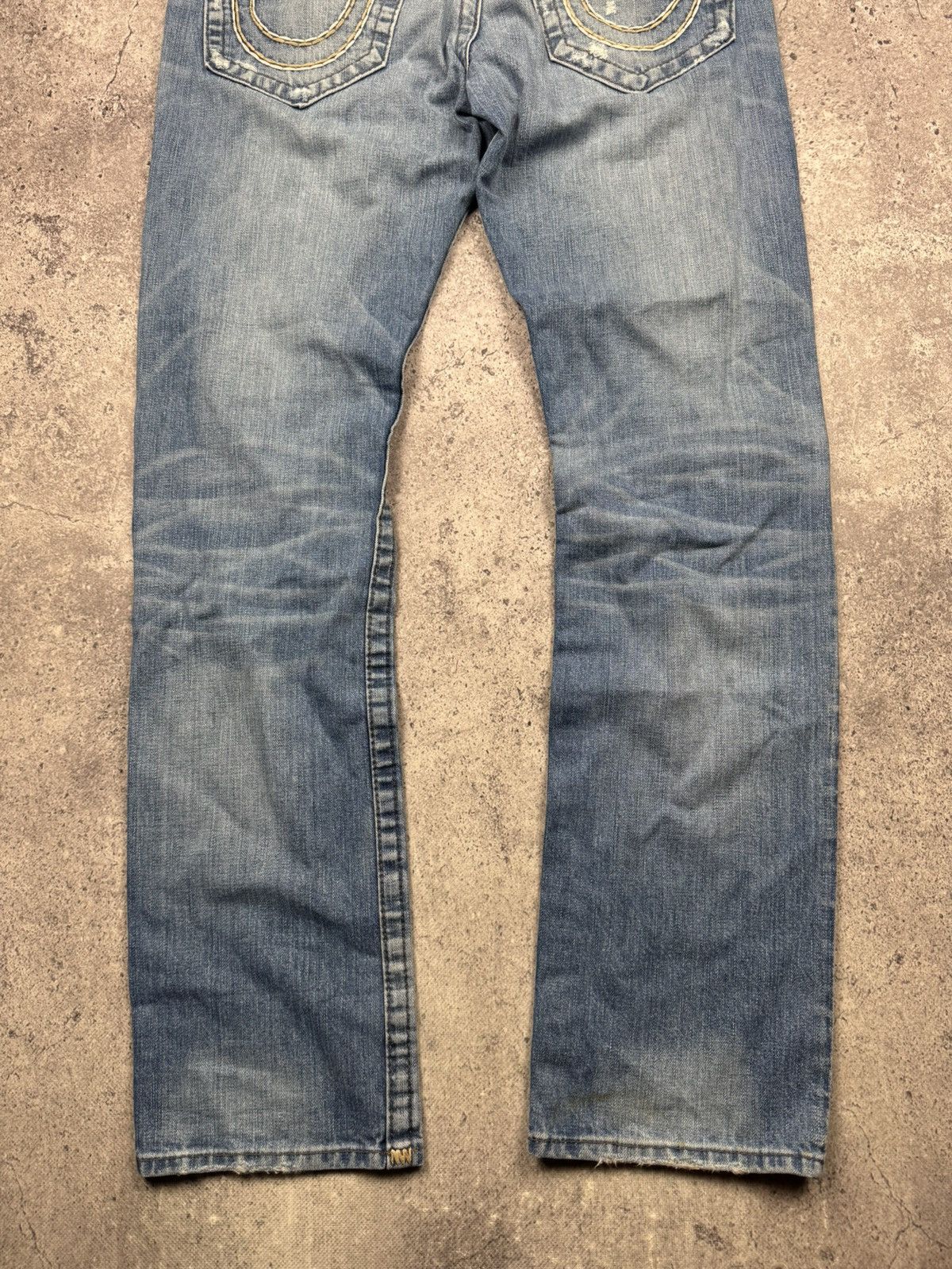 True Religion True Religion Vintage Jeans Flared Wide Baggy Distressed Y2K Size US 31 - 8 Thumbnail