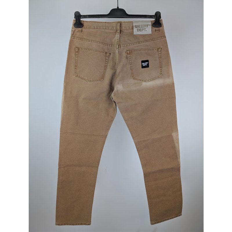 Gallery Dept. o1rshd1 5-Pocket Slim Denim Jeans in Tan Size US 32 / EU 48 - 11 Thumbnail