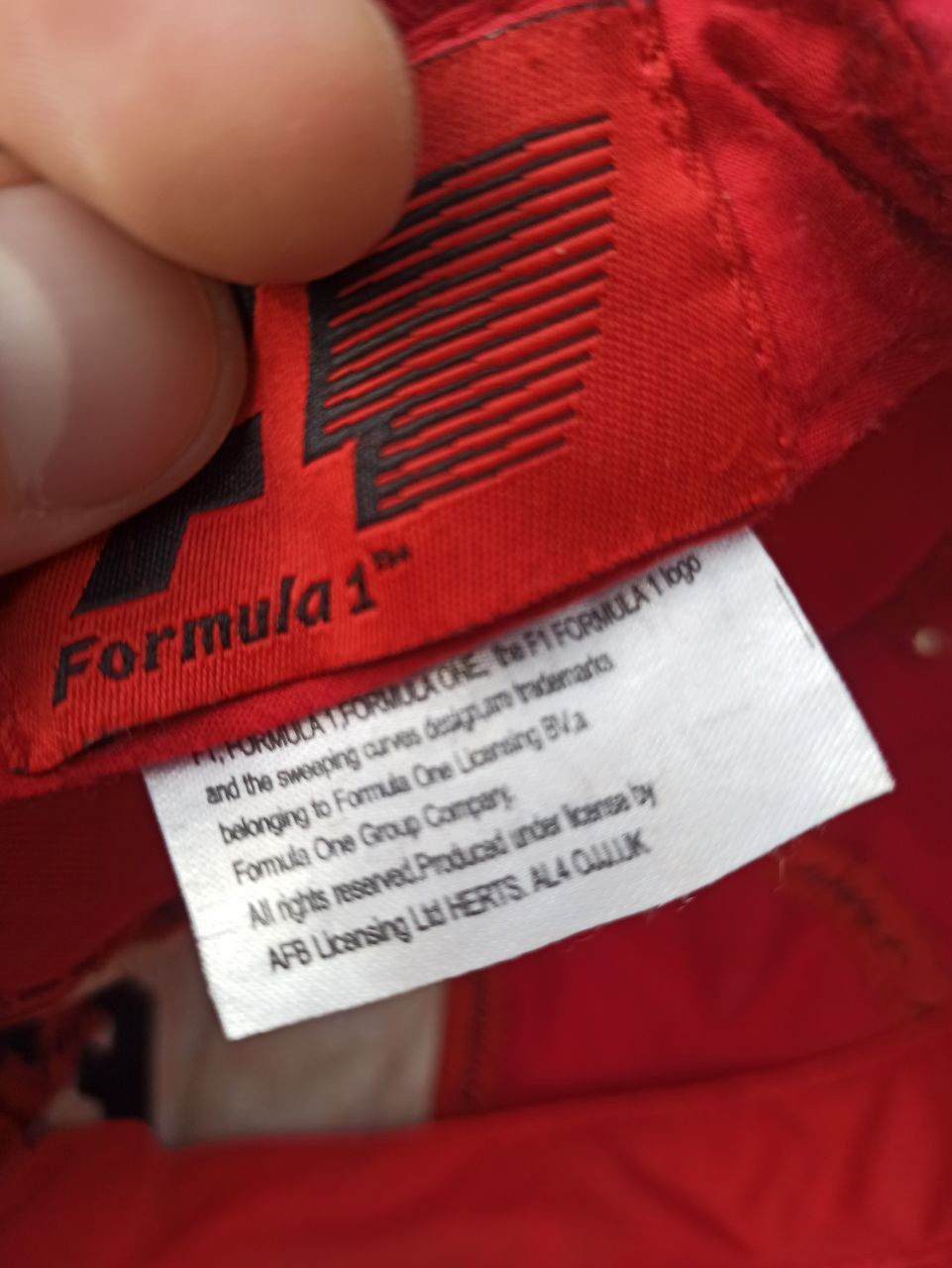 Vintage Formula uno F1 vintage cap Size ONE SIZE - 5 Thumbnail