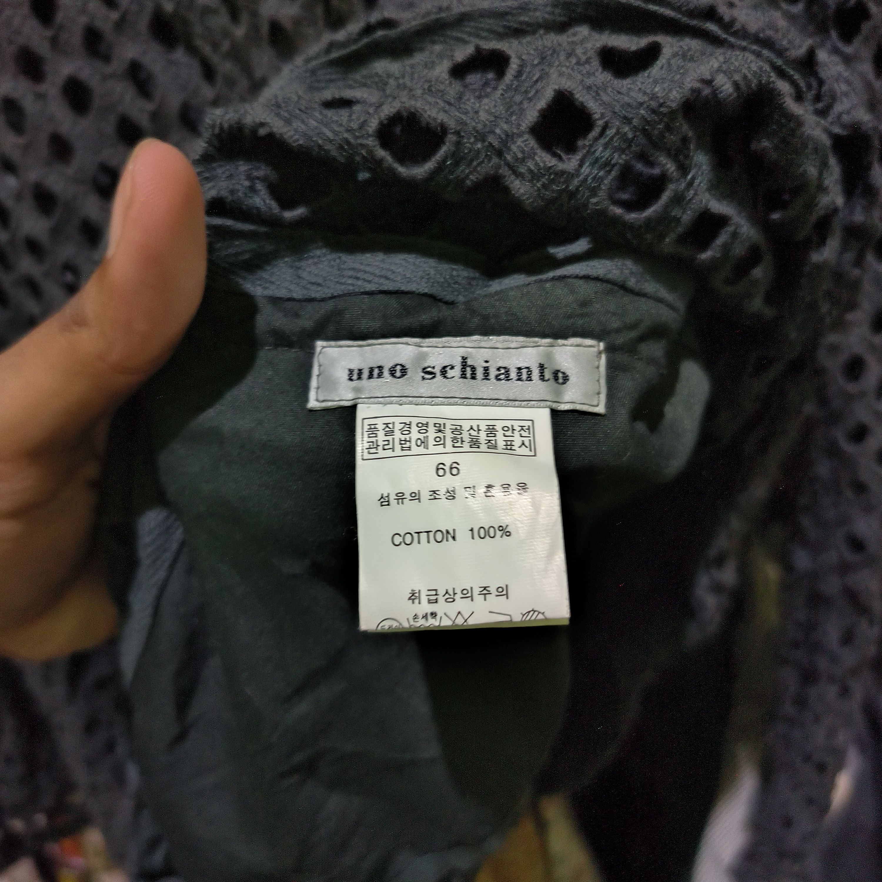 Japanese Brand Vintage 2000s Uno Schianto Jacket Size M / US 6-8 / IT 42-44 - 5 Thumbnail