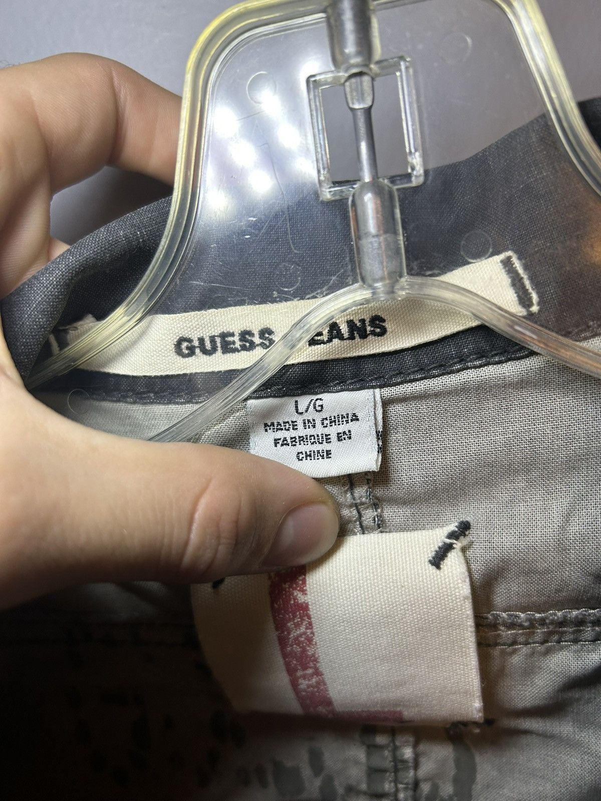 Guess Vintage Guess Jeans USA “margelia” stitch tag zip up jacket Size US L / EU 52-54 / 3 - 4 Thumbnail